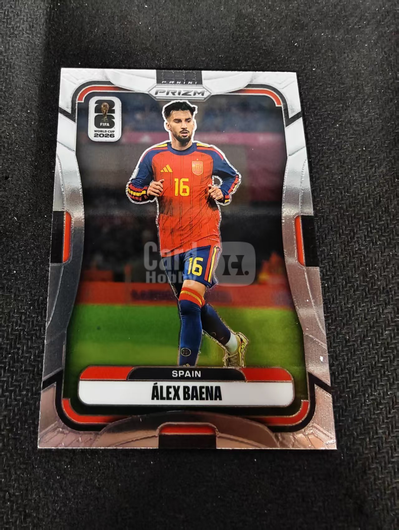 2026 Panini World Cup Prizm Alex Baena 亚历克斯 巴埃纳 西班牙 PZ世界杯 划痕 边角瑕疵#72
