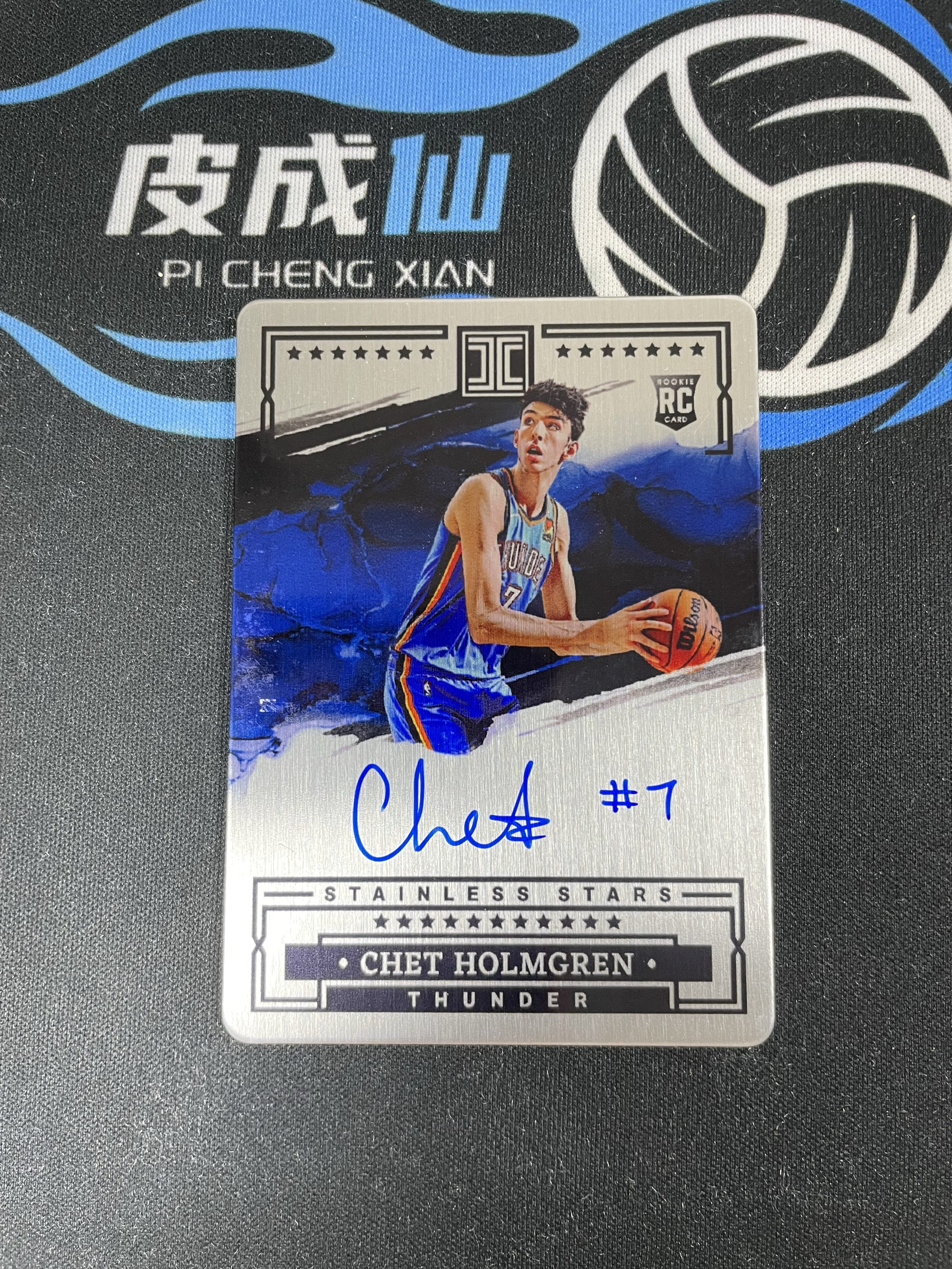 【皮成仙拍卖 统一手续费6%】 PANINI 22-23 小真金白银 雷霆 CHET HOLMGREN 切特霍姆格伦 新秀 RC 铁板签 签字 卡签 75编 值得收藏【只发顺丰】zkzk9.27