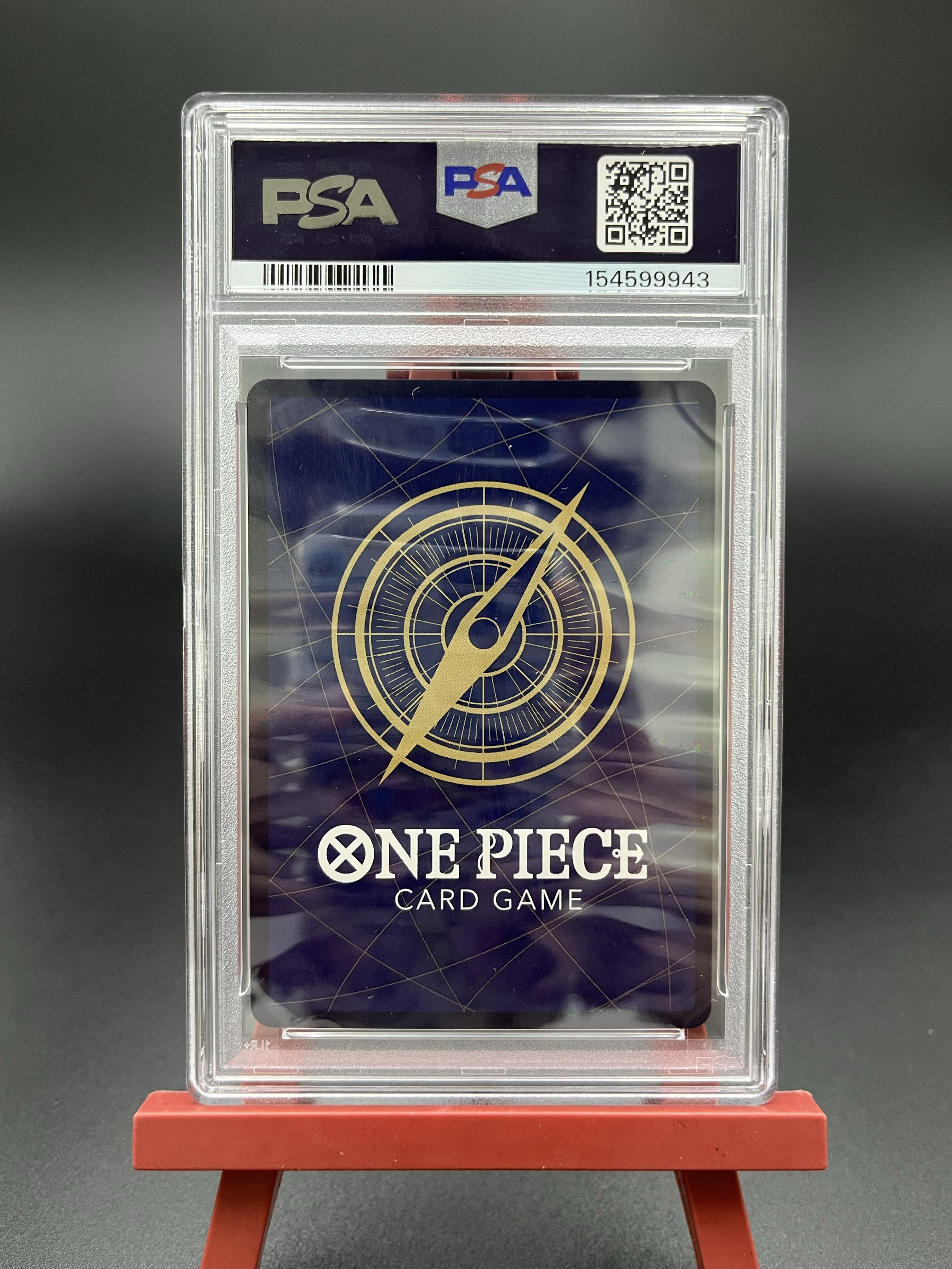 2026 ONE PIECE TCG OPCG 航海王 海贼王 美版 en P-055 P 蒙奇·D·路飞 美国大学篮球联名 大学路飞 特典卡 闪卡 PSA10分评级卡 满分卡品 A812