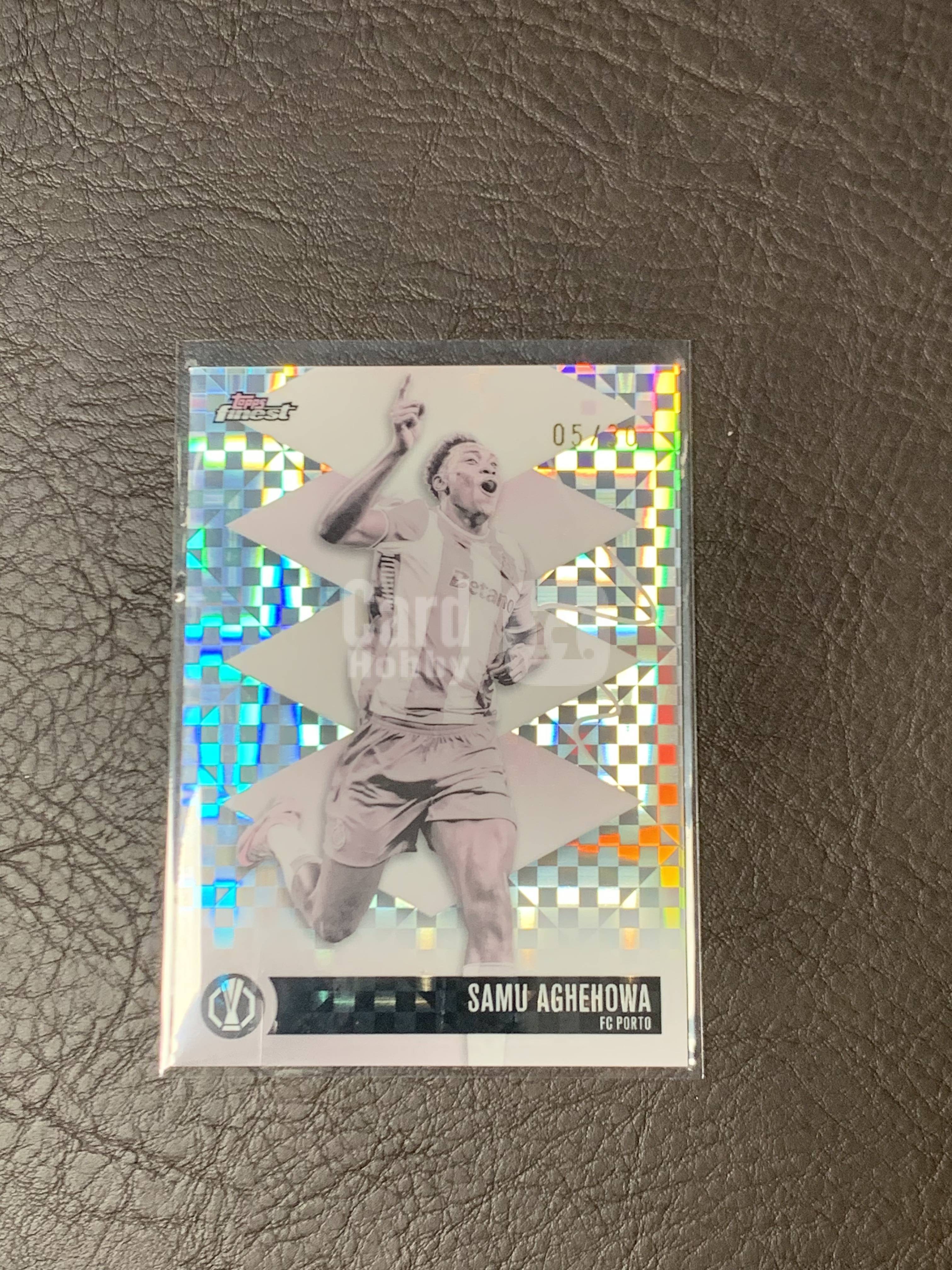 2026 Topps Finest Samu Aghehowa #524 欧冠 Base 05/30编 低编 稀有 珍珠折