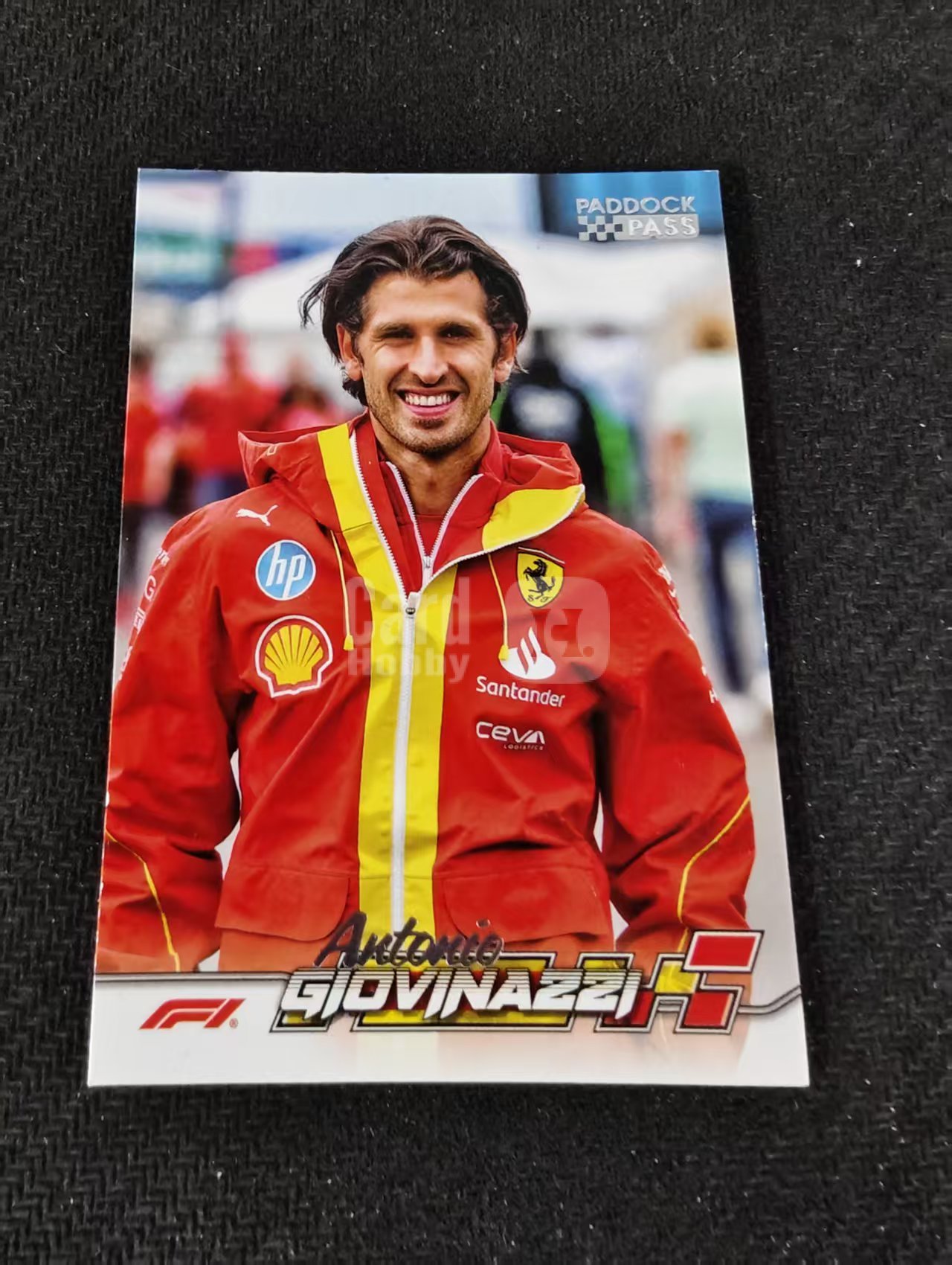 2024 Topps Paddock Pass F1 Antonio Giovinazzi 安东尼奥 吉奥维纳兹 围场通行证 划痕 边角瑕疵 @22