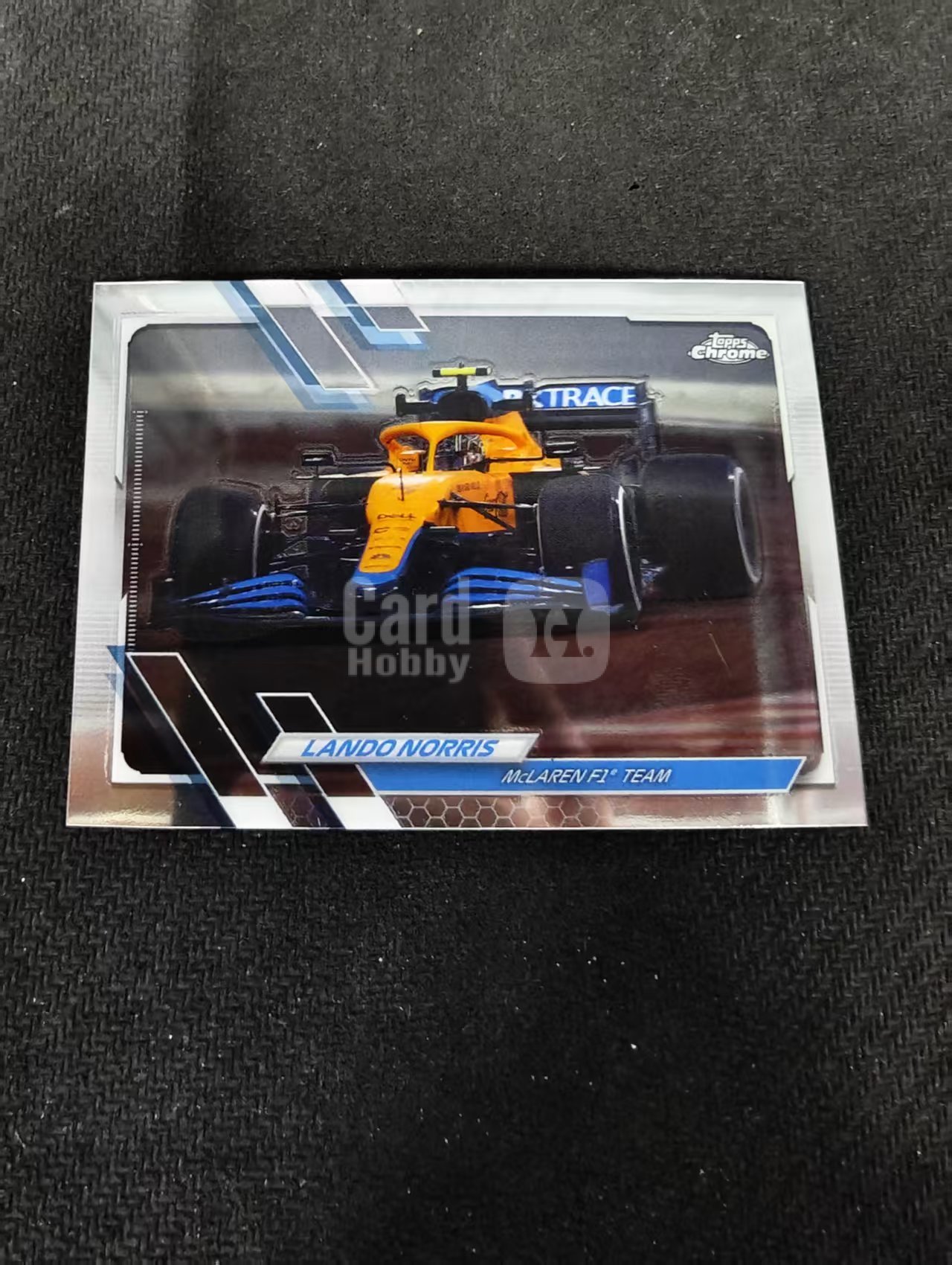2021 TOPPS CHROME LANDO NORRIS F1 赛车 迈凯伦车队 兰多诺里斯 划痕 边角瑕疵 #101