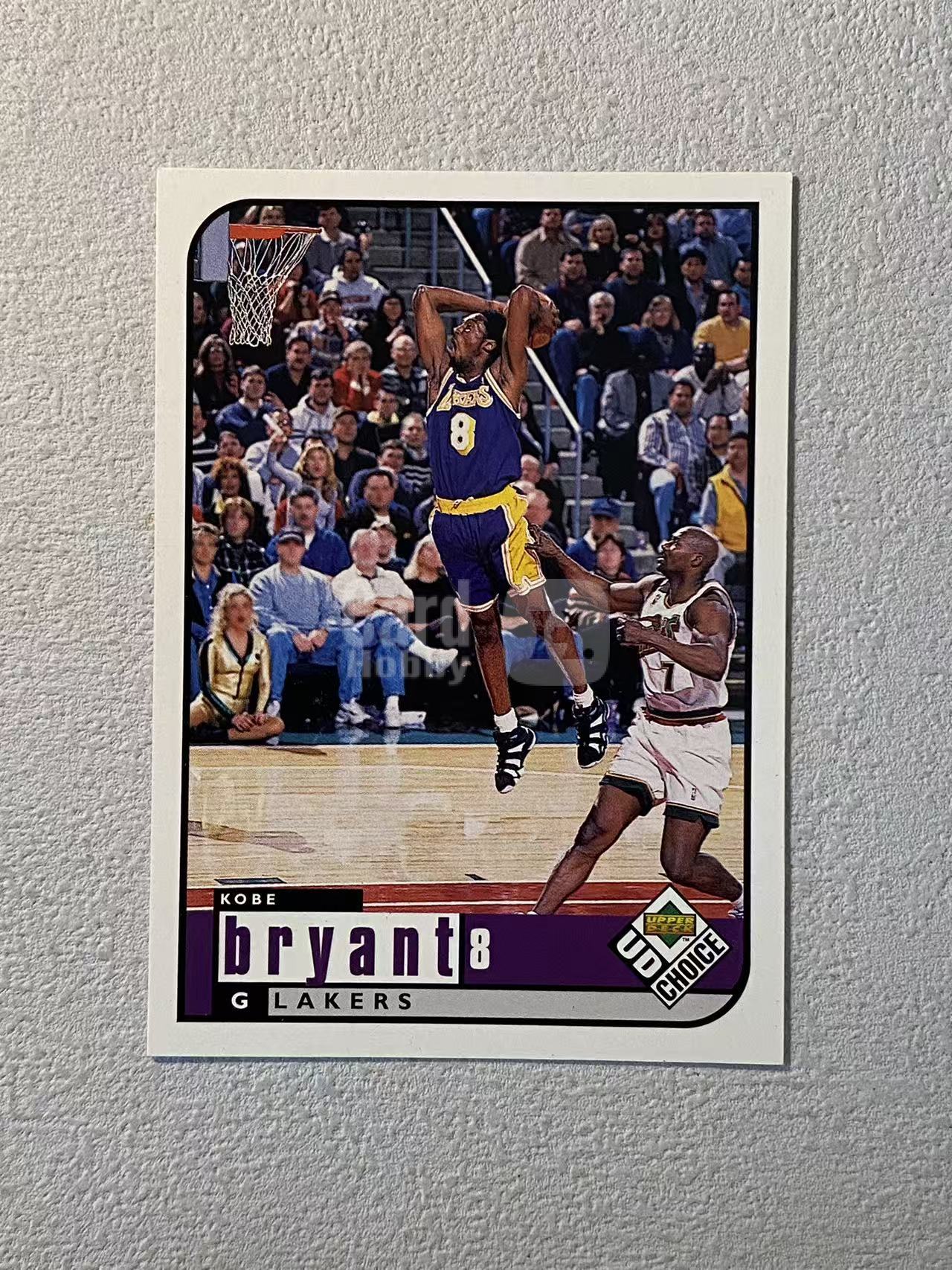 1998 Upper Deck Choice Kobe Bryant UD 湖人 科比 布莱恩特 稀有老特 老卡轻微白点 收藏必备
