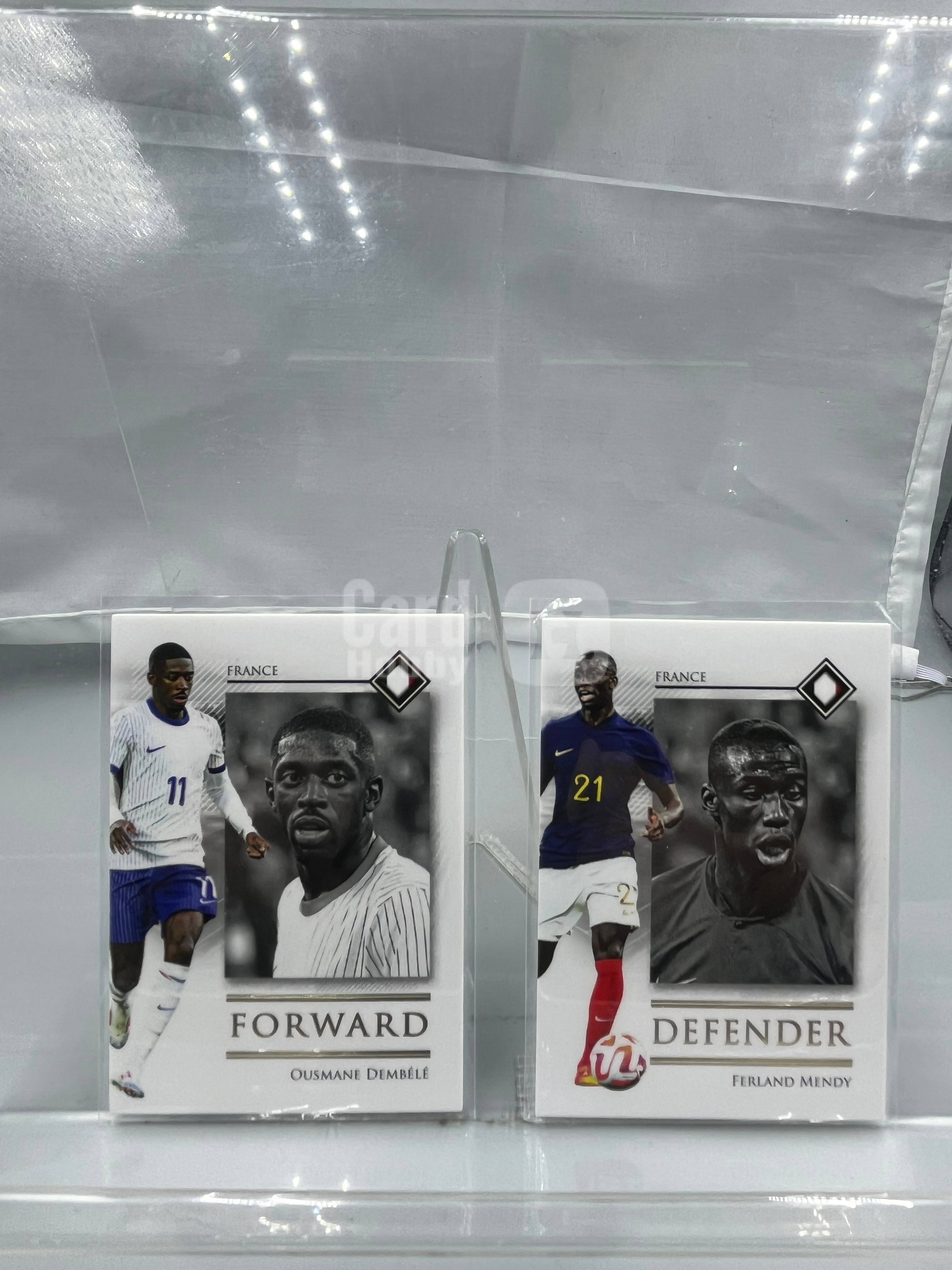 2025 Futera Futera Unique Ferland Mendy 福特拉 费兰 门迪 奥斯曼 登贝莱 法国 国家队 特卡 折射 2张Lot打包 不保卡品【暴富三哥】ta270