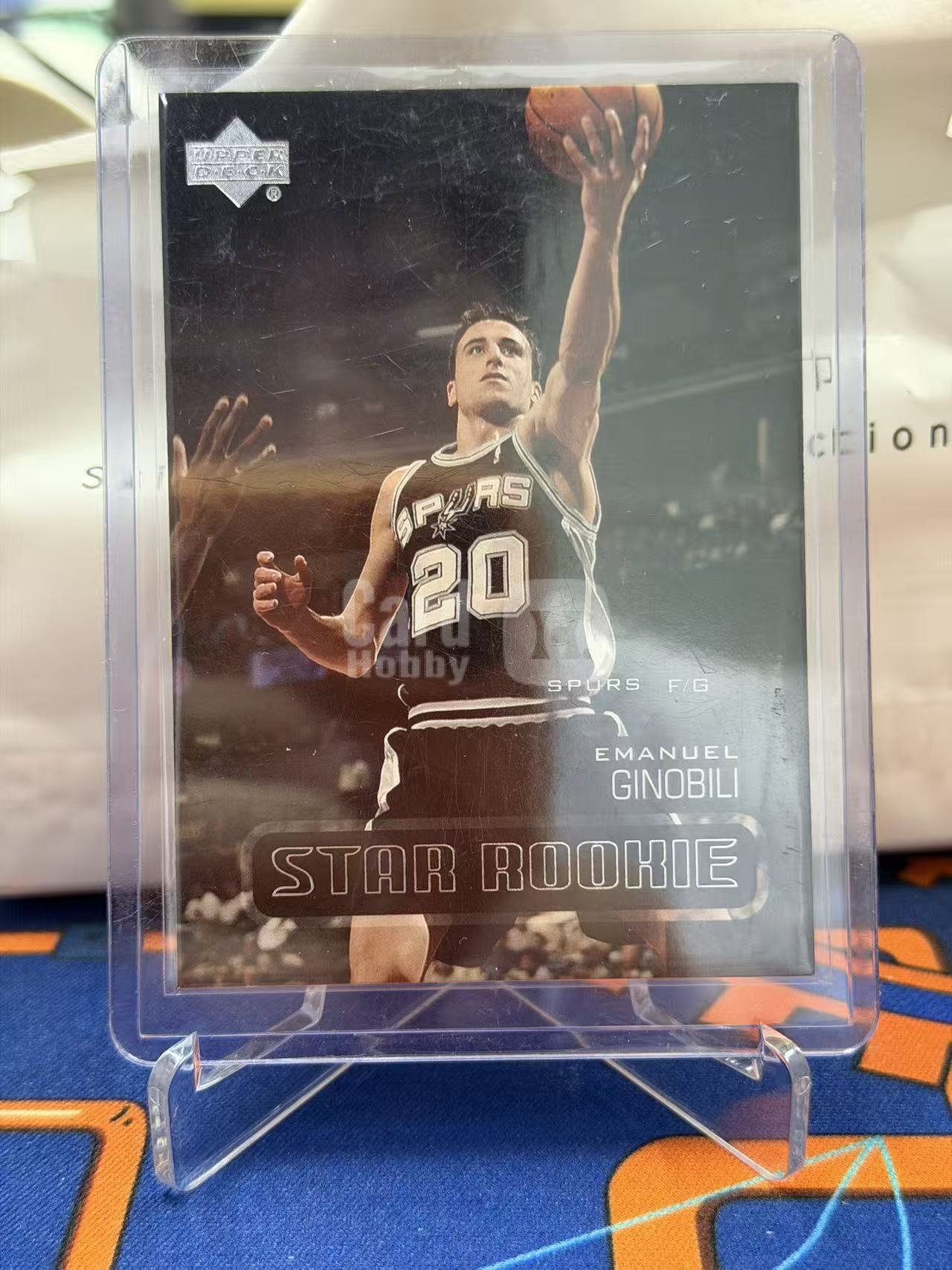 2003 Upper Deck Star Rookie Manu Ginobili RC 马努 吉诺比利 马刺 RC新秀 #392 卡固官方代卖 Gordon