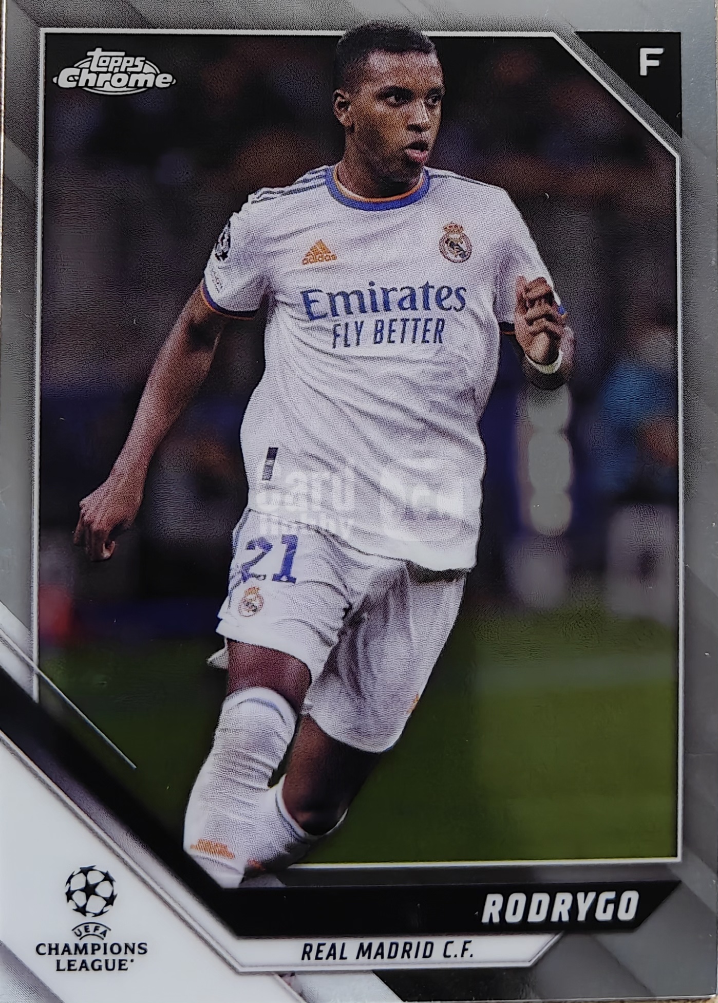 【k代拍】2022 topps chrome rodrygo 欧冠 皇马 皇家马德里 罗德里