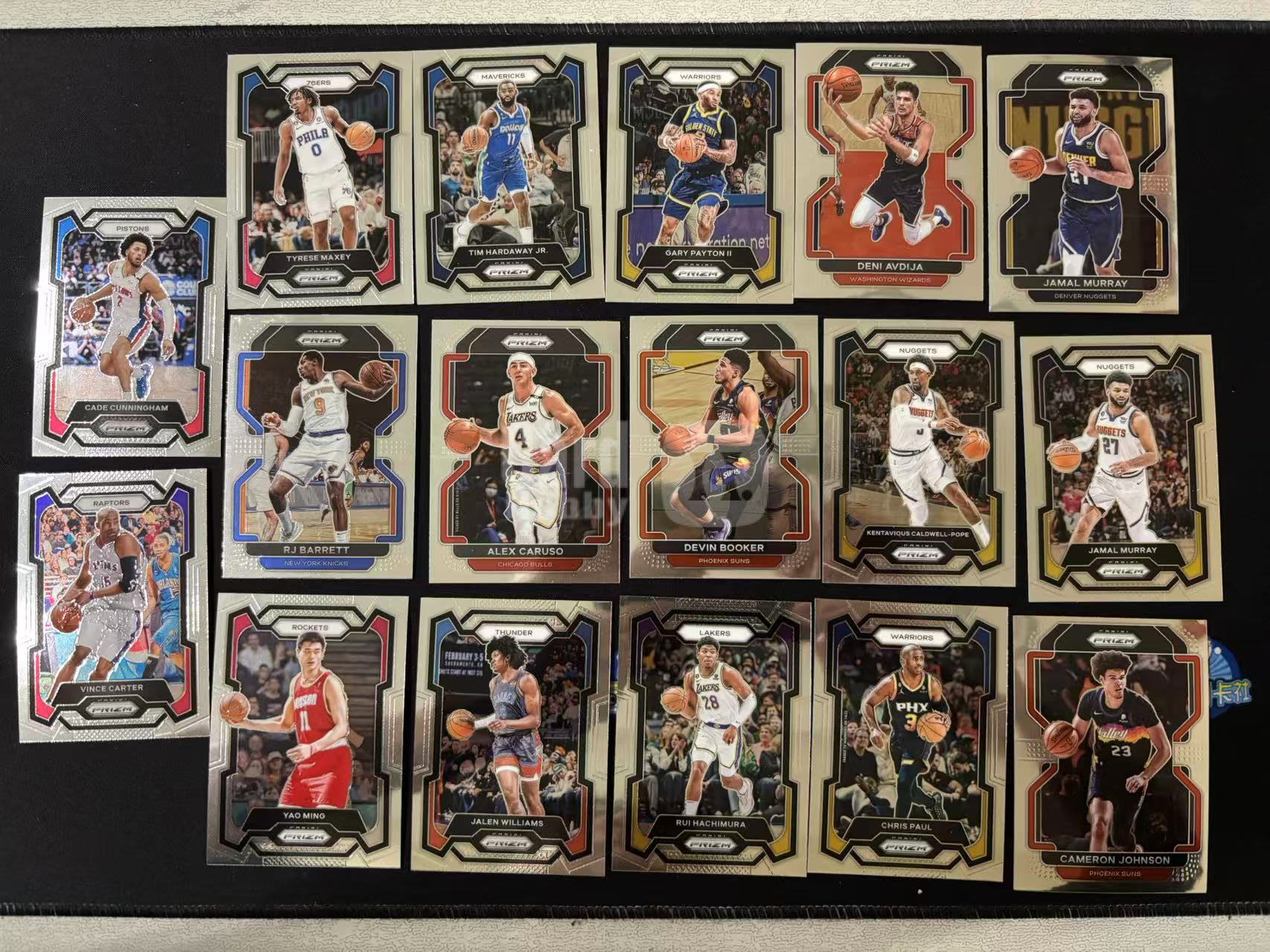 【星辰】PANINI 22-23 PRIZM系列 CC 坎宁安 马克西 阿夫迪亚 穆雷 巴雷特 卡鲁索 布克 卡特 姚明 老八 八村 保罗 约翰逊等LOT
