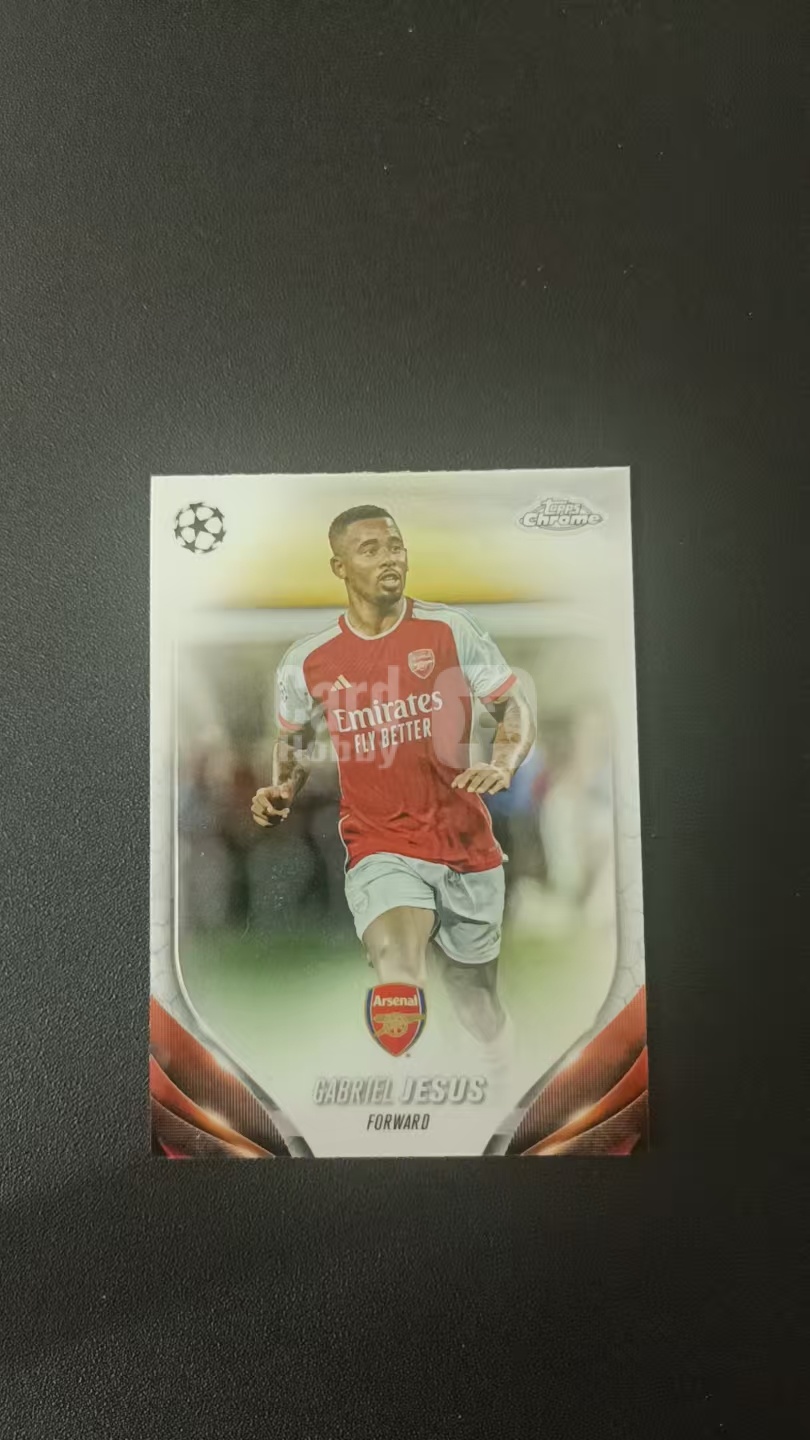 2024 Topps Chrome Gabriel Jesus #40 阿森纳 热苏斯 加布里埃尔 巴西 欧冠 TC