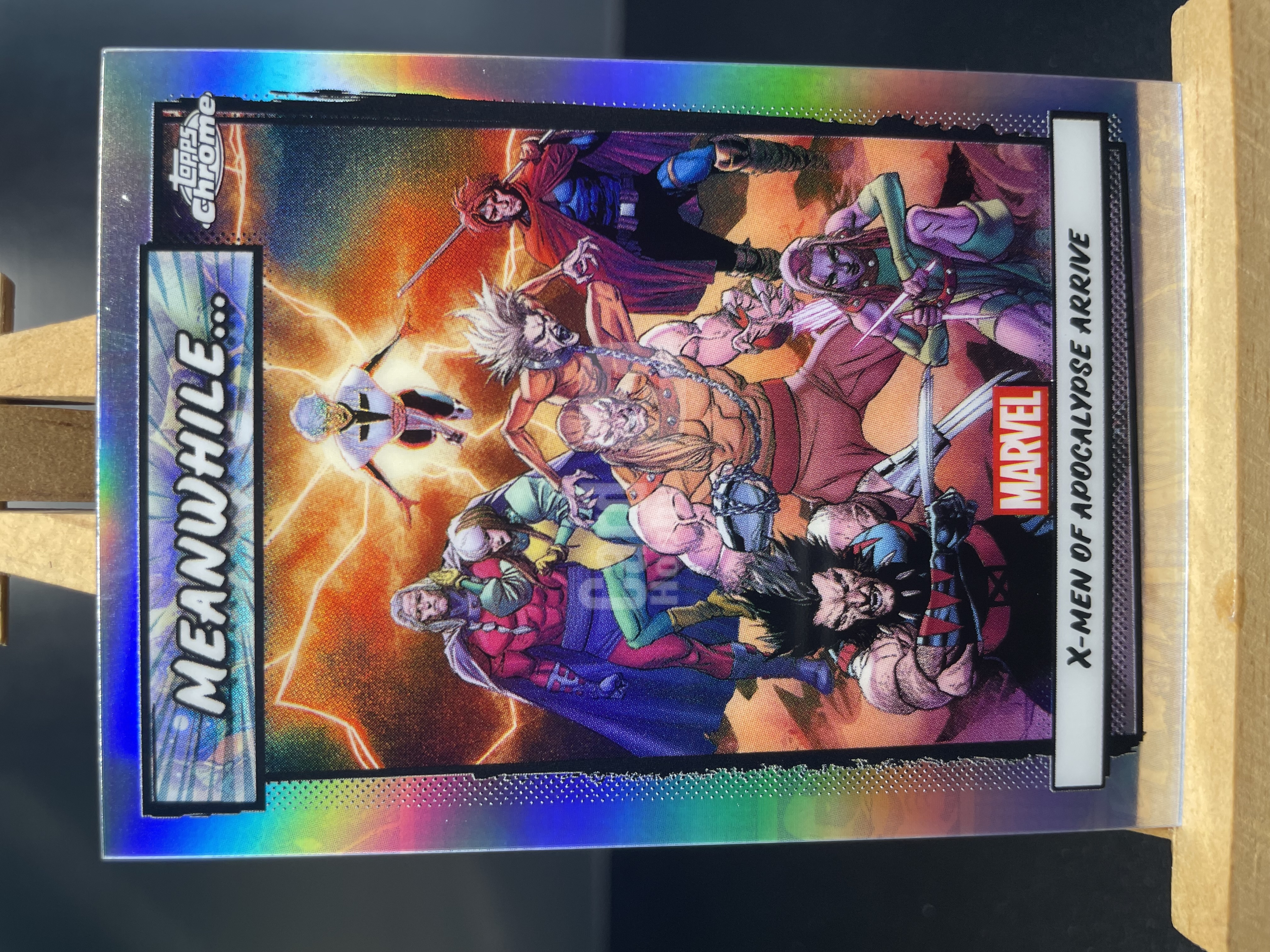 (B5)2026 TOPPS MARVEL 折射 天启X战警登场 实卡好看 收藏凑套必备 卡品如图 !!!