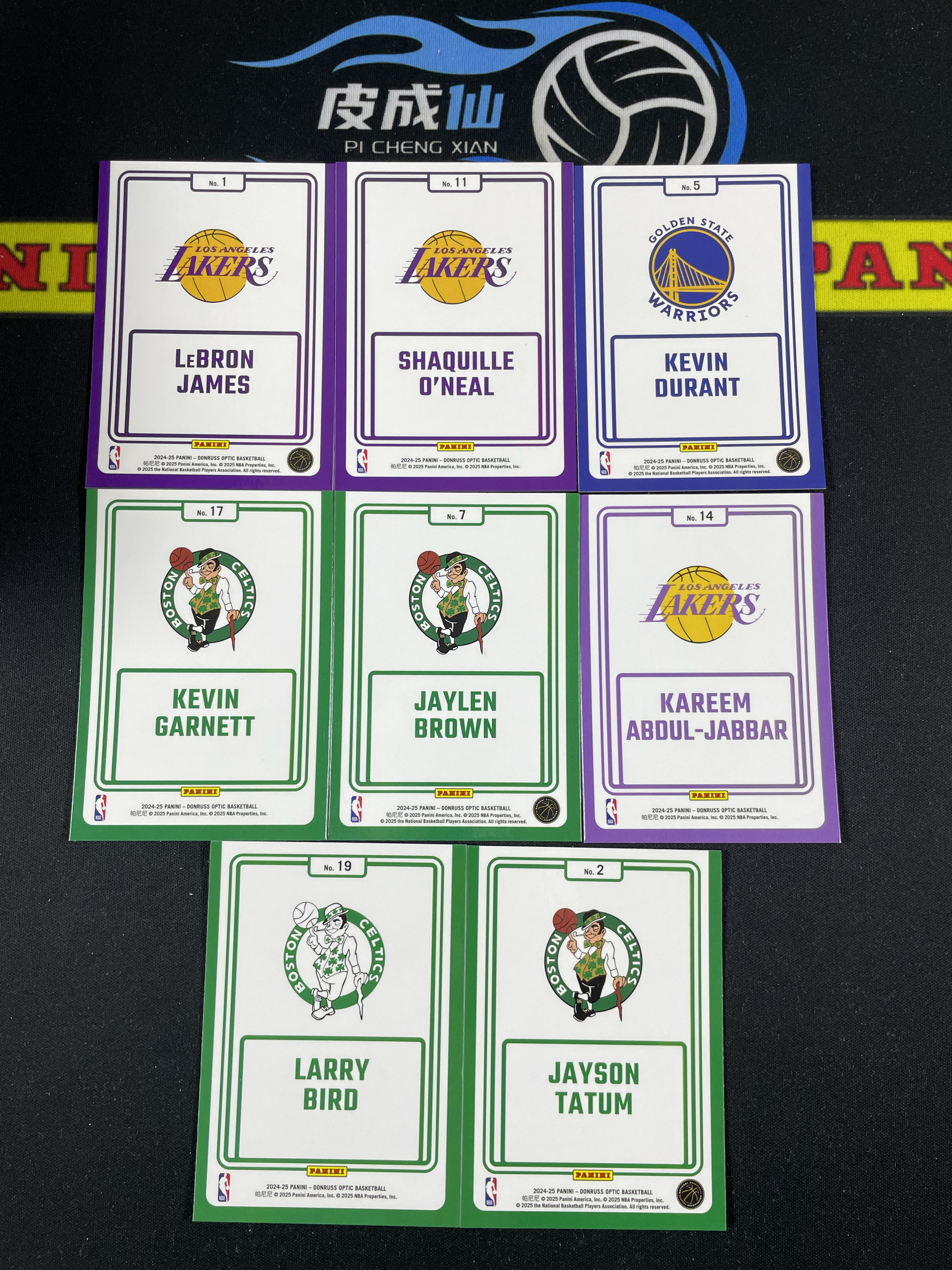 【皮成仙拍卖 统一手续费6%】 PANINI 24-25 杜蕾斯 OPTIC 勒布朗詹姆斯 奥尼尔 杜兰特 加内特 杰伦布朗 天勾贾巴尔 拉里伯德 塔图姆 胜利特卡 【只发顺丰】白白124