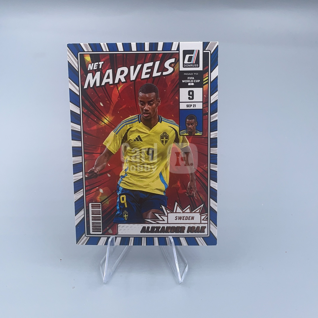 2025-26 Panini Donruss Alexander Isak 【顺丰速运 只合并不累计】杜蕾斯 美加墨世界杯 卡品如图 瑞典 银角大王 伊萨克 Z8