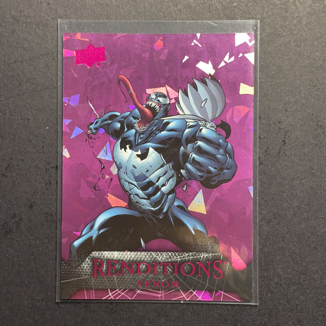 2024 Upper Deck Marvel (MCU) 蜘蛛侠演绎 毒液 格温蜘蛛侠粉碎冰折射199编 base带编平行序号24 2024 UD漫威漫画蜘蛛侠Renditions 粉条代拍