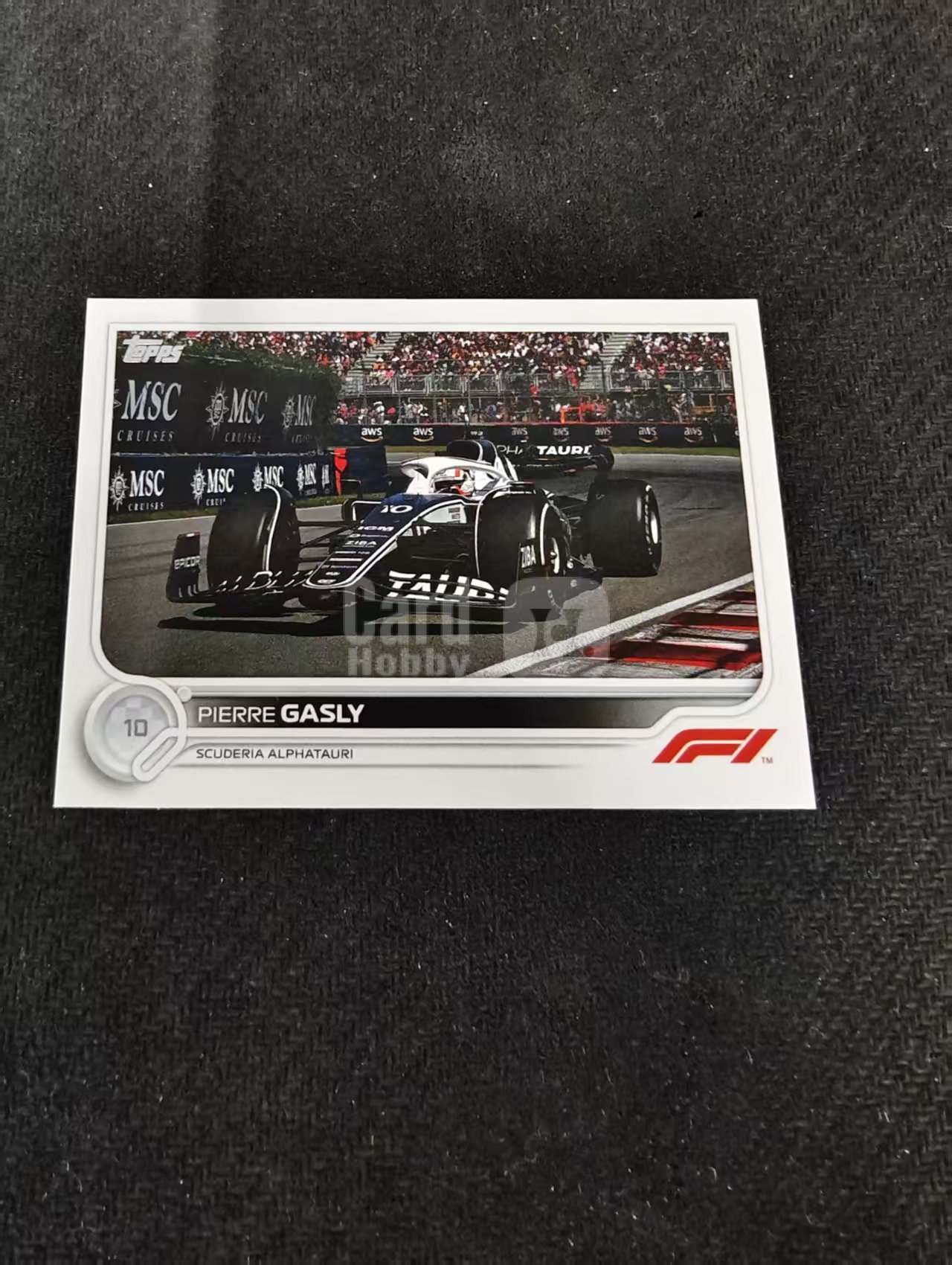 2022 Topps Chrome F1 Pierre Gasly 皮埃尔 加斯利 小红牛 划痕 边角瑕疵 @46