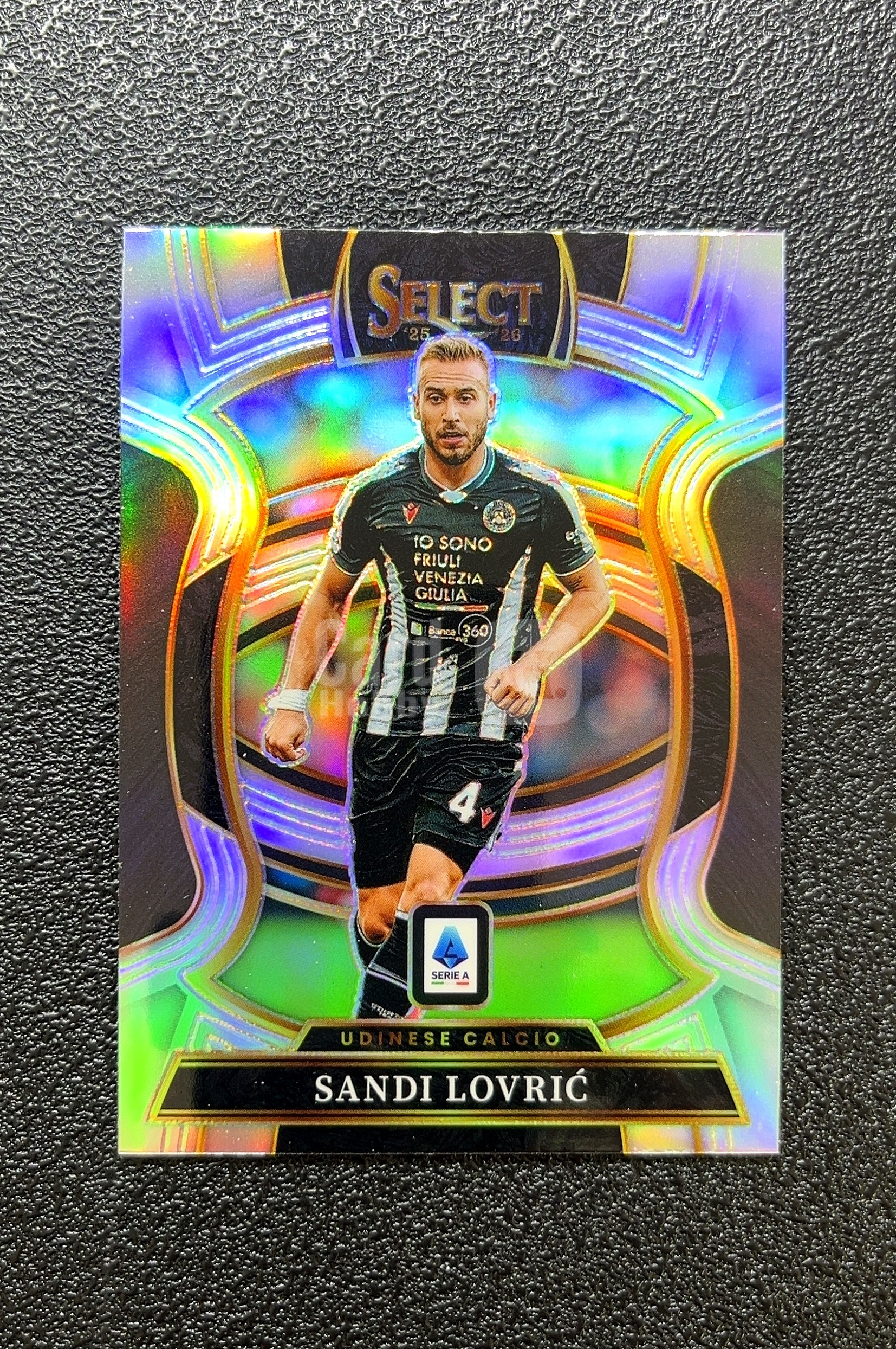 【岛屿拍卖】2025-26 Panini Select Prizm TERRACE 看台 Sandi Lovrić 桑迪·洛夫里奇 银折 折射 卡品如图 高价值 #60 0015#45