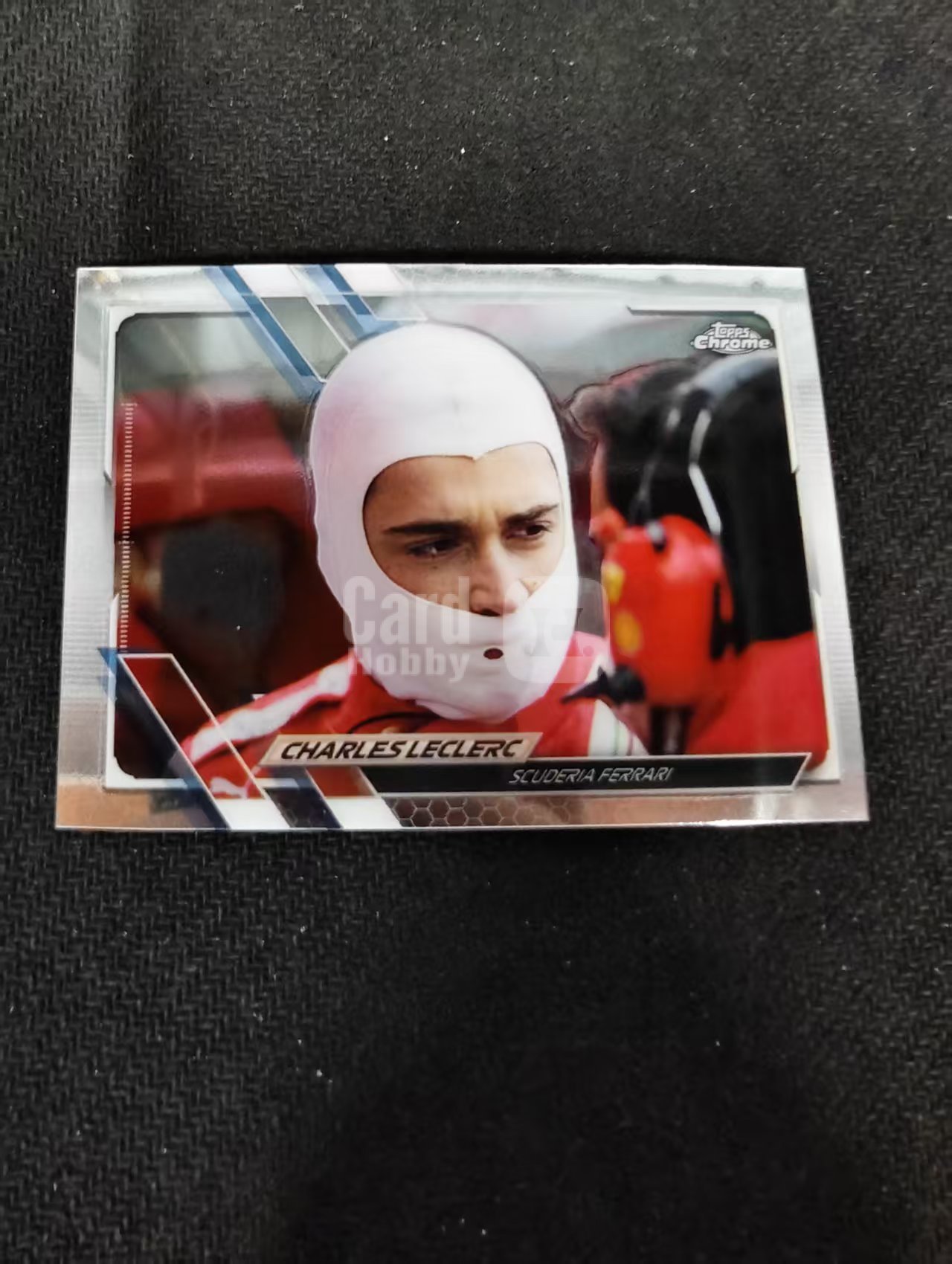 2021 Topps Chrome Charles Leclerc F1 法拉利 勒克莱尔 划痕 边角瑕疵 #25
