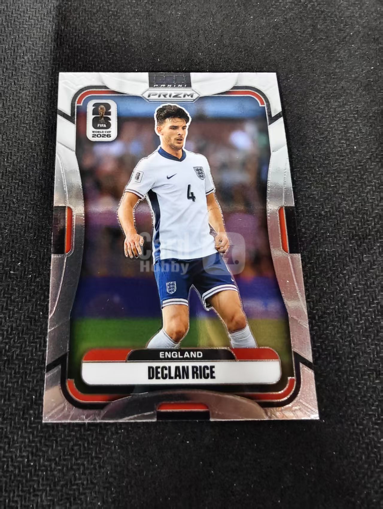 2026 Panini World Cup Prizm 英格兰 Declan Rice 德克兰 赖斯 PZ世界杯 划痕 边角瑕疵#98