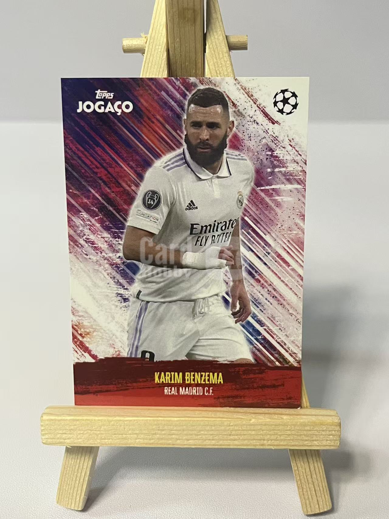 2023 Topps UEFA Karim Benzema 本泽马 皇马 巴西极简 欧冠 实卡精美 卡品如图 LZ5
