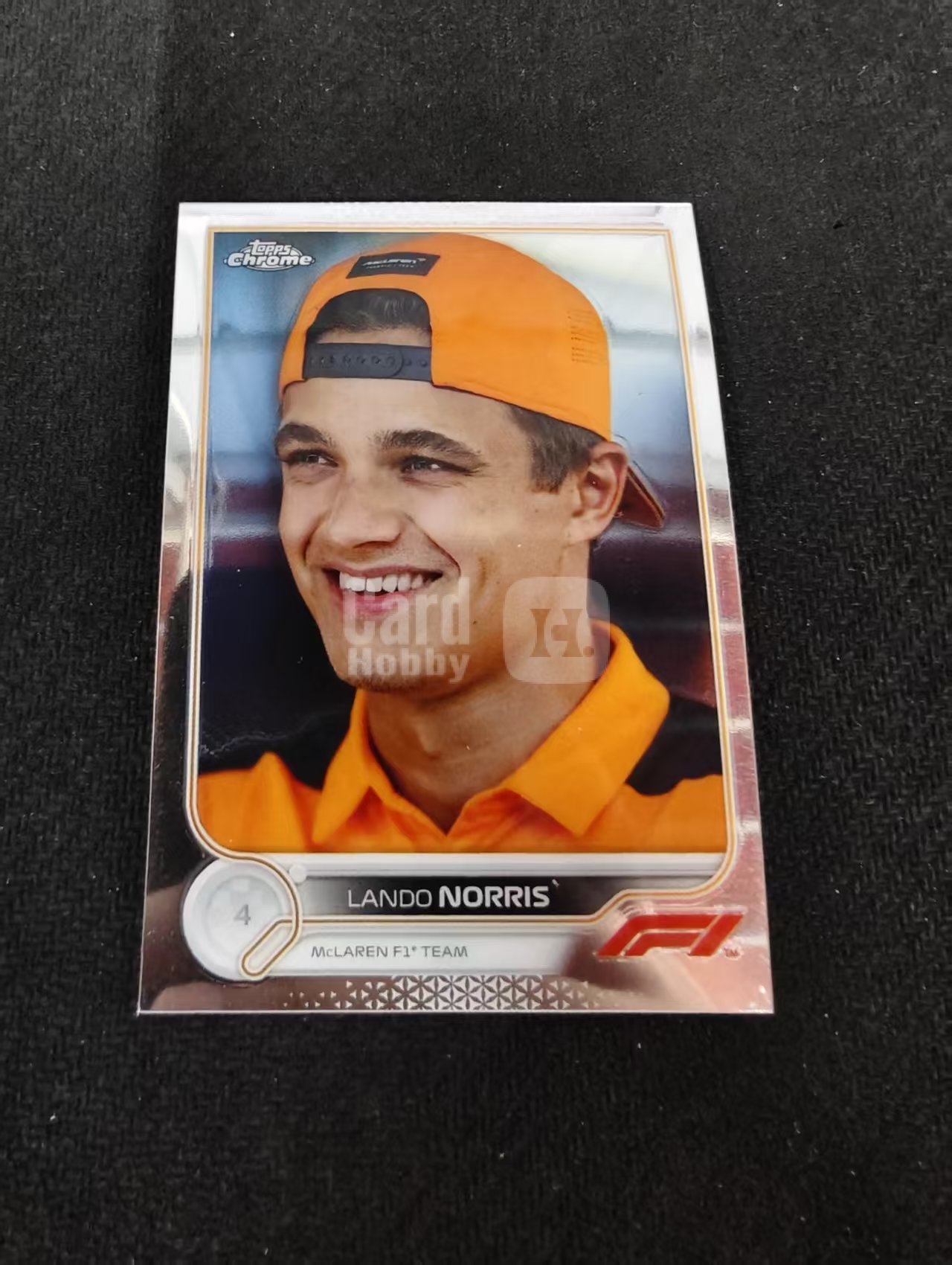 2022 Topps Chrome F1 Lando Norris 兰多 诺里斯 迈凯伦车队 划痕 边角瑕疵 #34