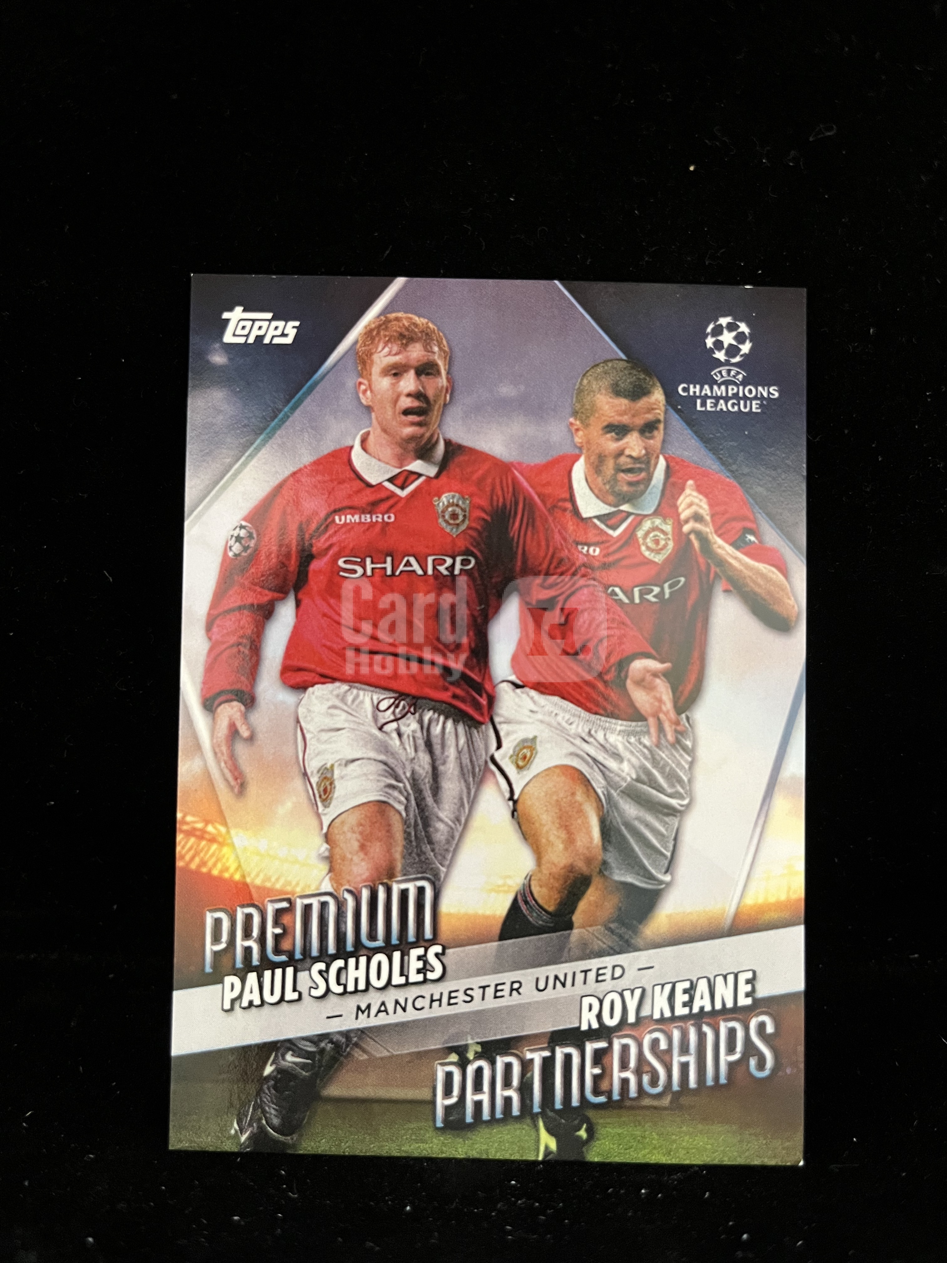 免费代拍 2022 Topps UEFA Champions League 欧冠 斯科尔斯、罗伊·基恩 Paul Scholes, Roy Keane 卡品如图#B130
