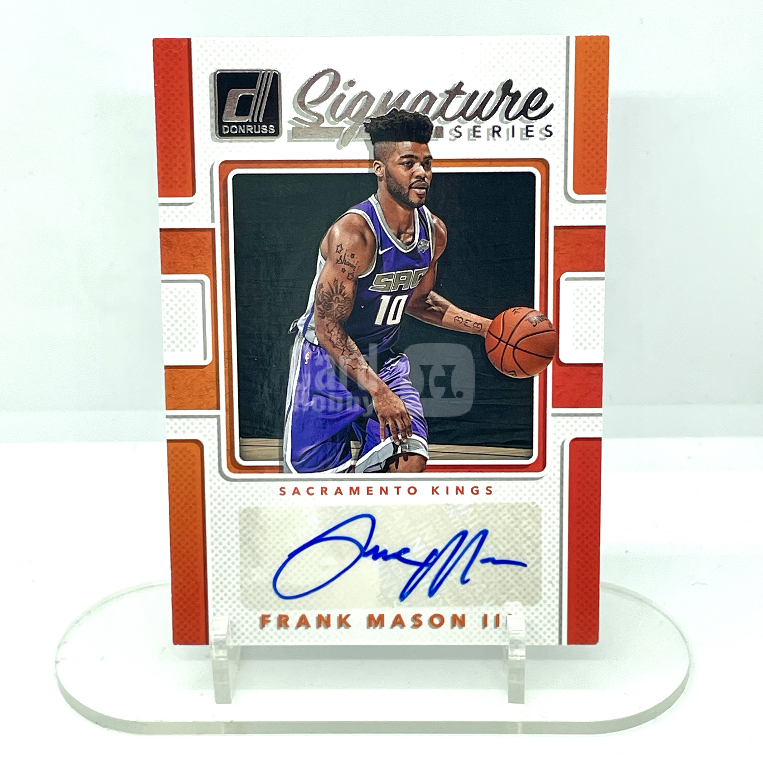 1718 Donruss NBA Kings Frank Mason III Signature Auto 签字 弗兰克 梅森 国王 杜蕾斯 不保卡品【芥末】