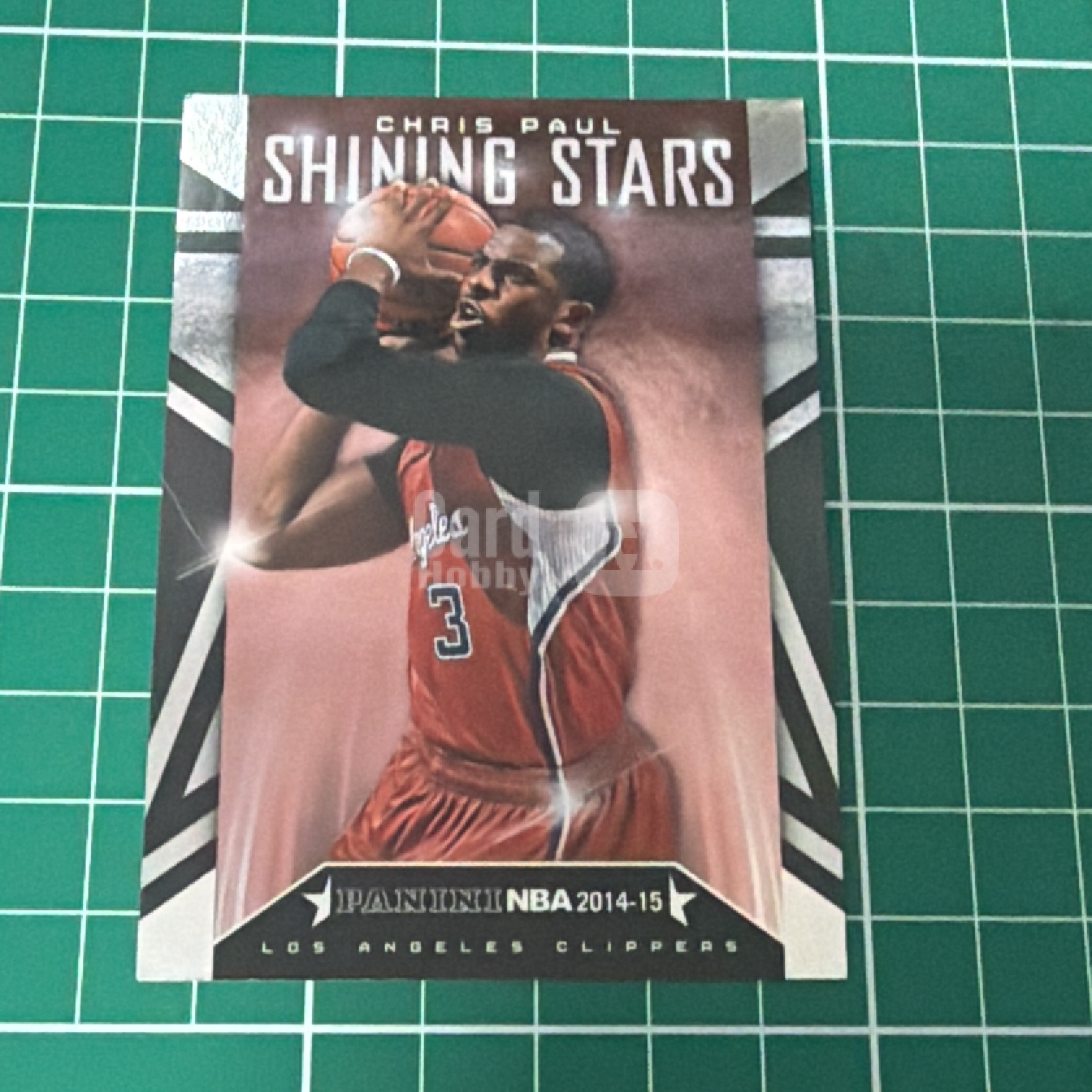 2014-15 Panini S.p.A Chris Paul 中雅图/中亚图 克里斯保罗 CP3 聚光灯特卡 闪耀明星 闪卡 Shining Stars 老卡 绝版卡 稀有大比例
