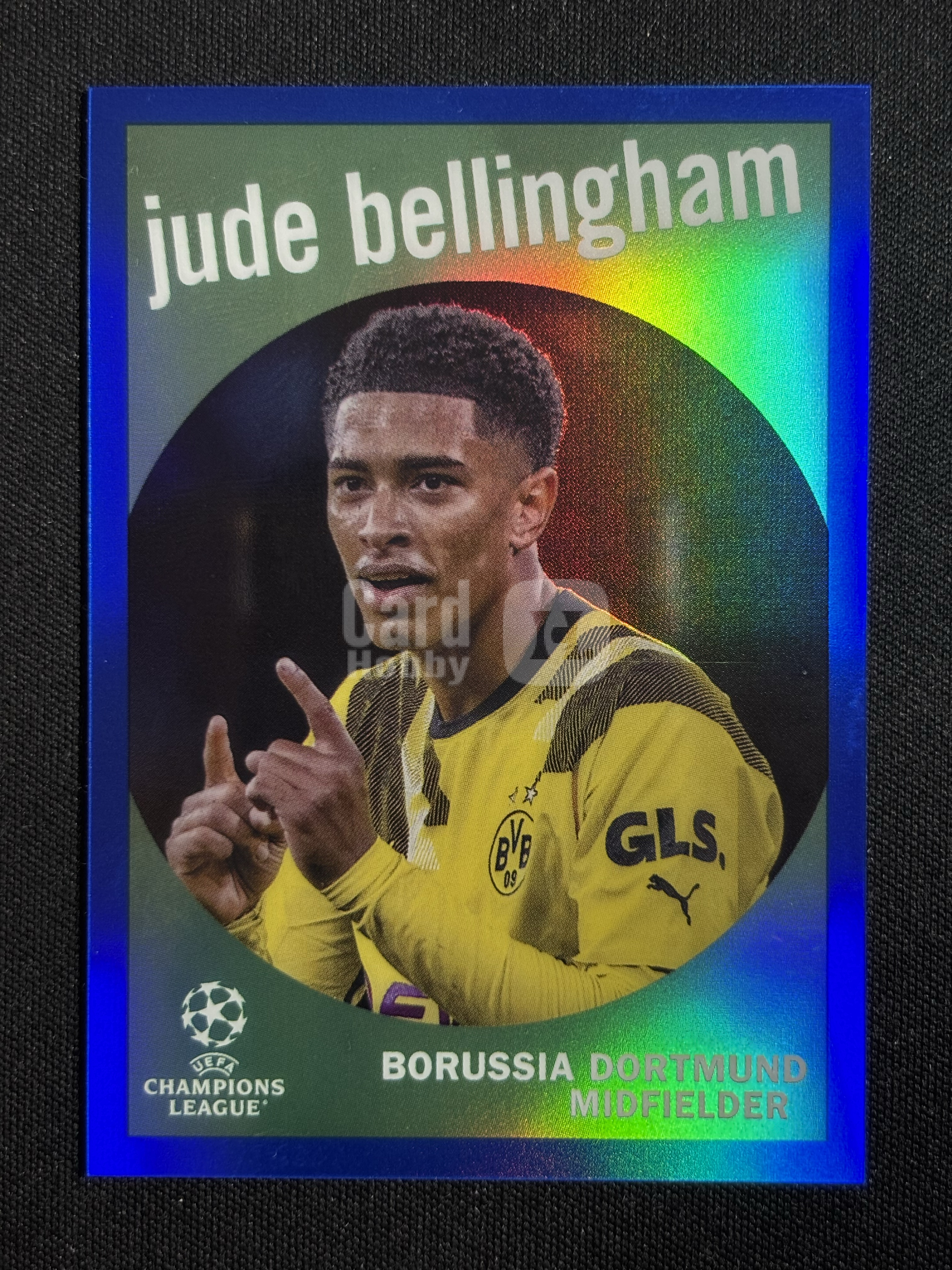 2022-23 Topps Chrome Jude Bellingham 「墨色拍卖」欧洲TC 多特蒙德 贝林厄姆 137/150 蓝折 特卡 卡品如图 BCML