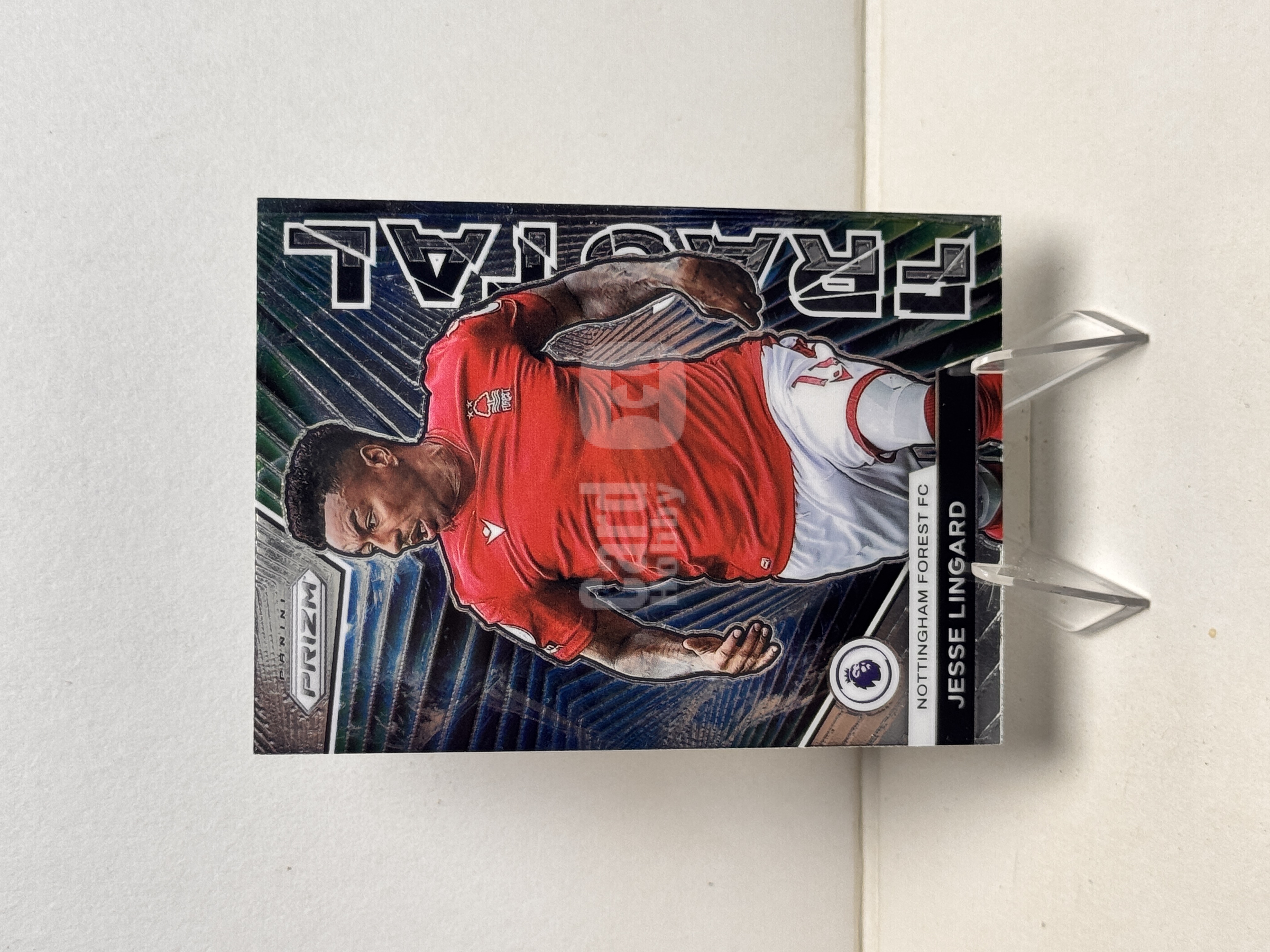 2022-23 Panini Prizm Jesse Lingard 英超 PZ 诺丁汉森林 杰西 林加德 Fractal 分形特卡 实卡精美 收藏必备 卡品如图【星爷代拍】G1-4