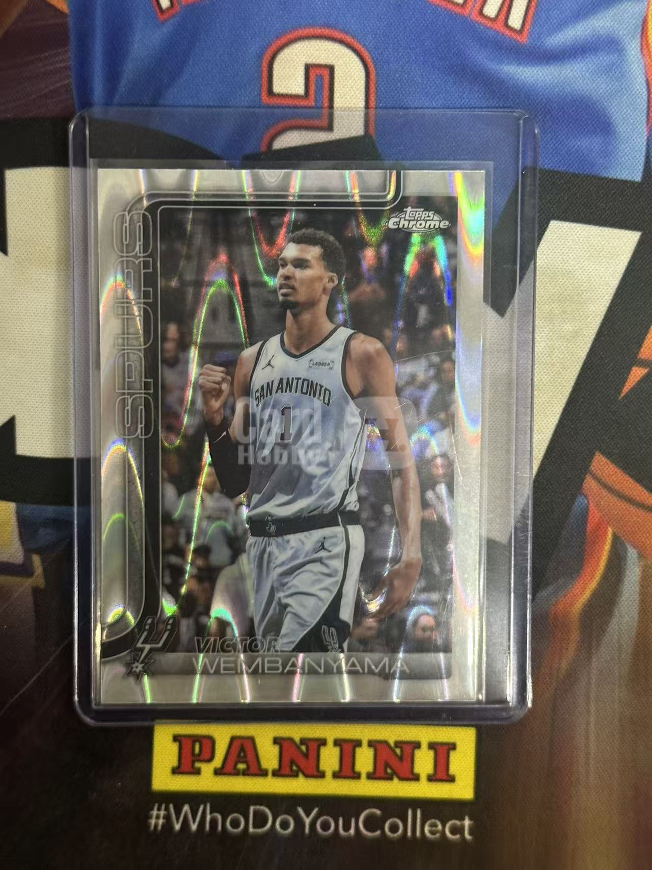 2026 Topps Chrome Victor Wembanyama 【小猪包代卖】马刺 文班亚马 Update 波纹折 地震折 文西 base