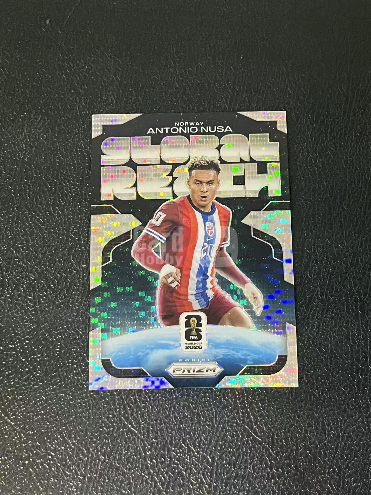 2026 Panini World Cup Prizm Antonio Nusa 努萨 特卡 脉冲折 挪威 世界杯 银折 实卡精美 卡品如图 LA-5