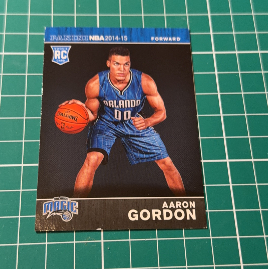 2014-15 Panini Americana Aaron Gordon RC S.p.a.阿隆戈登 新秀年 十年老卡 绝版卡 稀有RC base