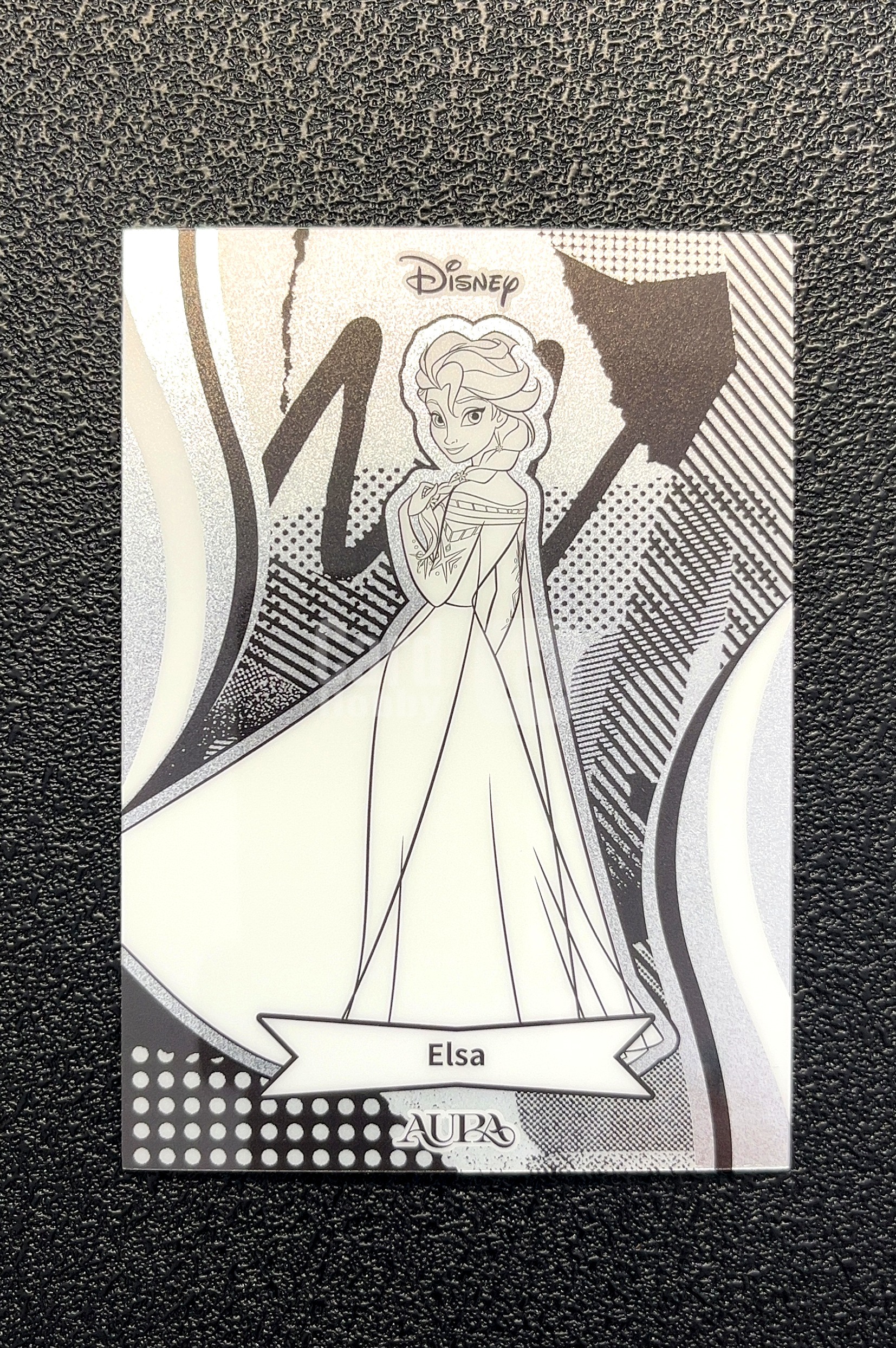 【岛屿拍卖】2025 Kakawow AURA Disney 线条卡 Elsa 艾莎 卡品如图 高价值 #AD-XB-14 0016#487
