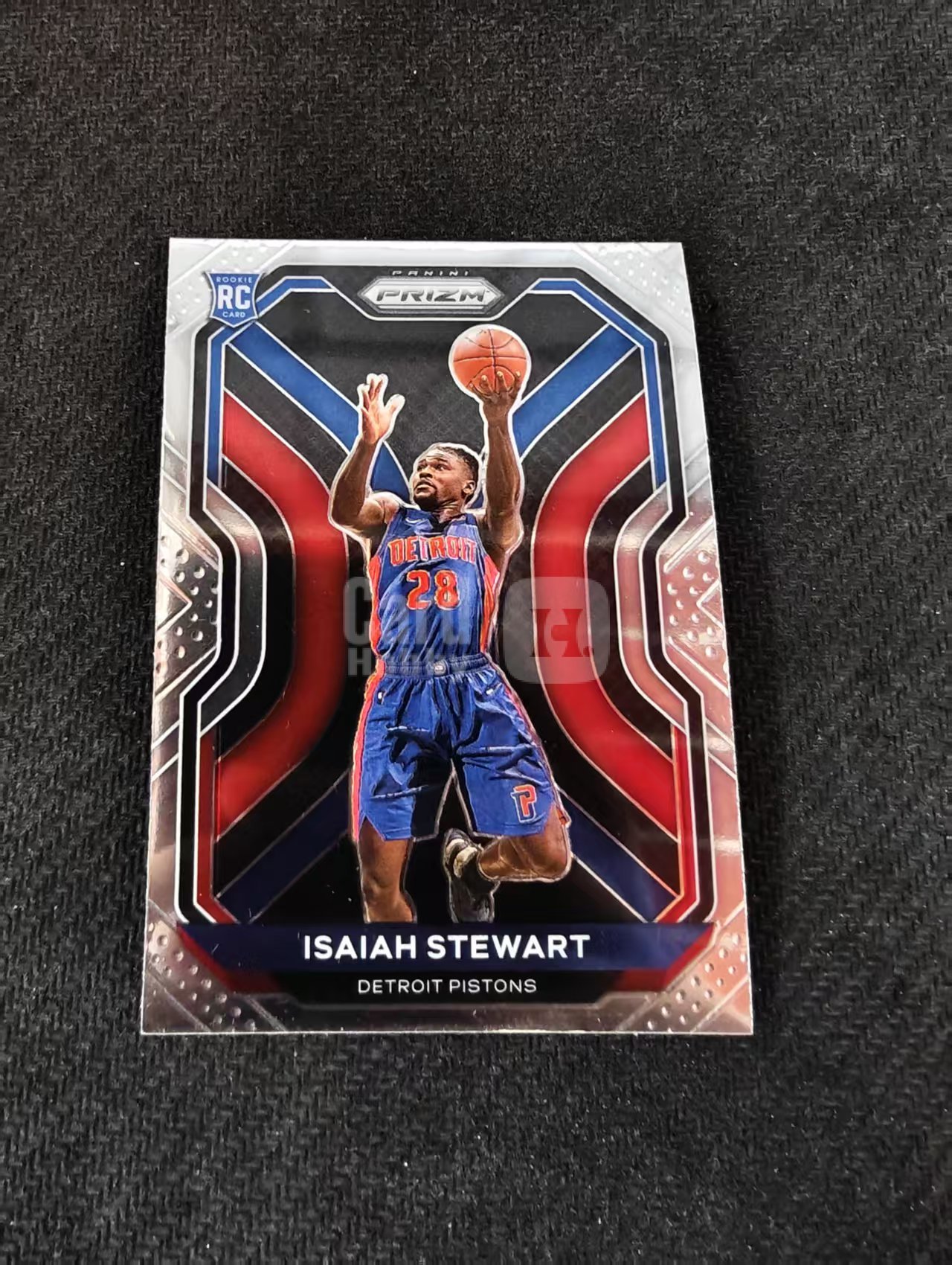 【可合并，不累计】2020-21 Panini Prizm Isaiah Stewart 活塞队 斯图尔特 RC 新秀 pz 划痕 边角瑕疵 #254