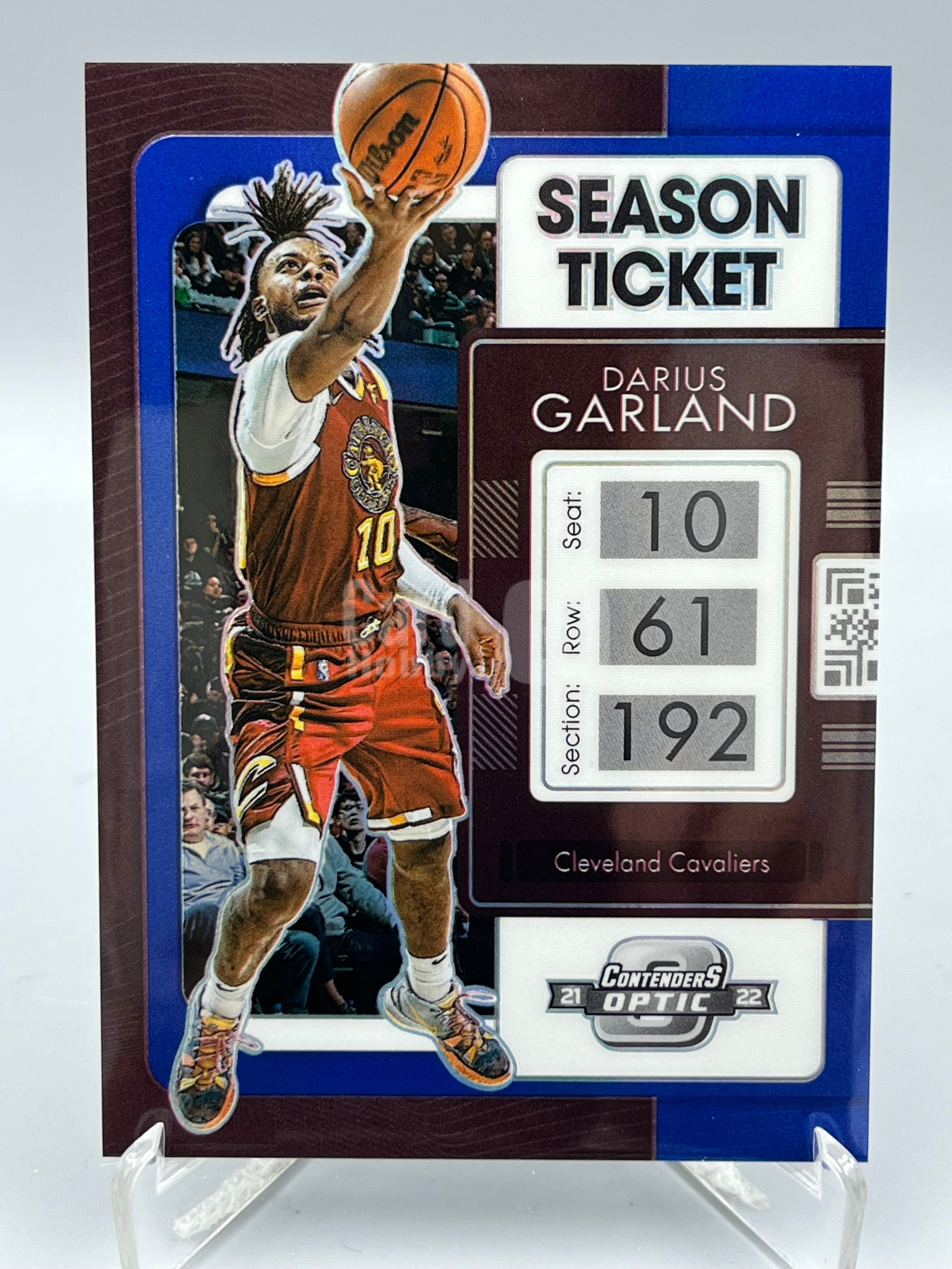 2021-22 Panini Contenders Optic Darius Garland 帕尼尼 球票 达里厄斯 加兰 73/99编 折射 美国 克利夫兰骑士 凑套 收藏必备【暴富 巧儿】y