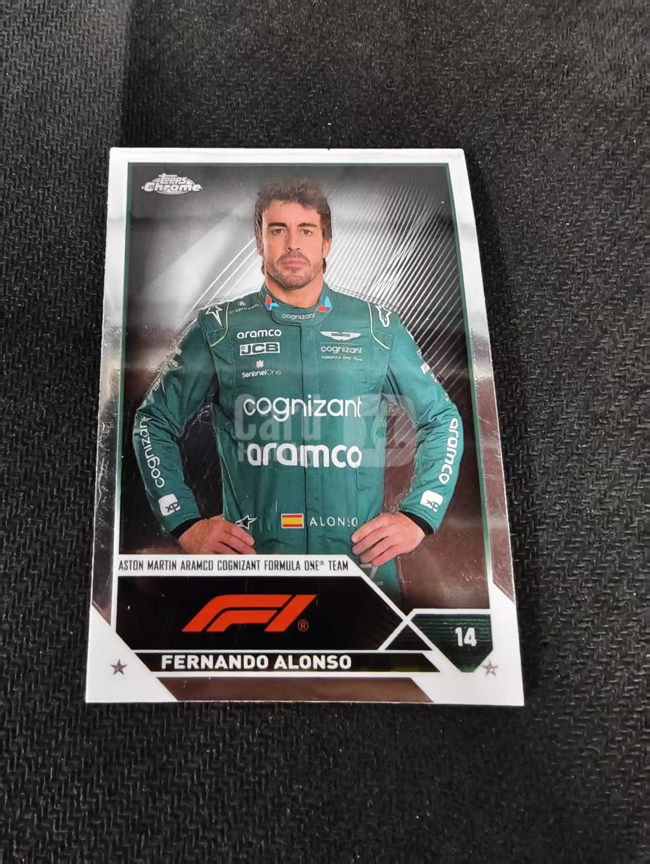2023 Topps Chrome F1 Fernando Alonso 费尔南多 阿隆索 划痕 边角瑕疵 #32