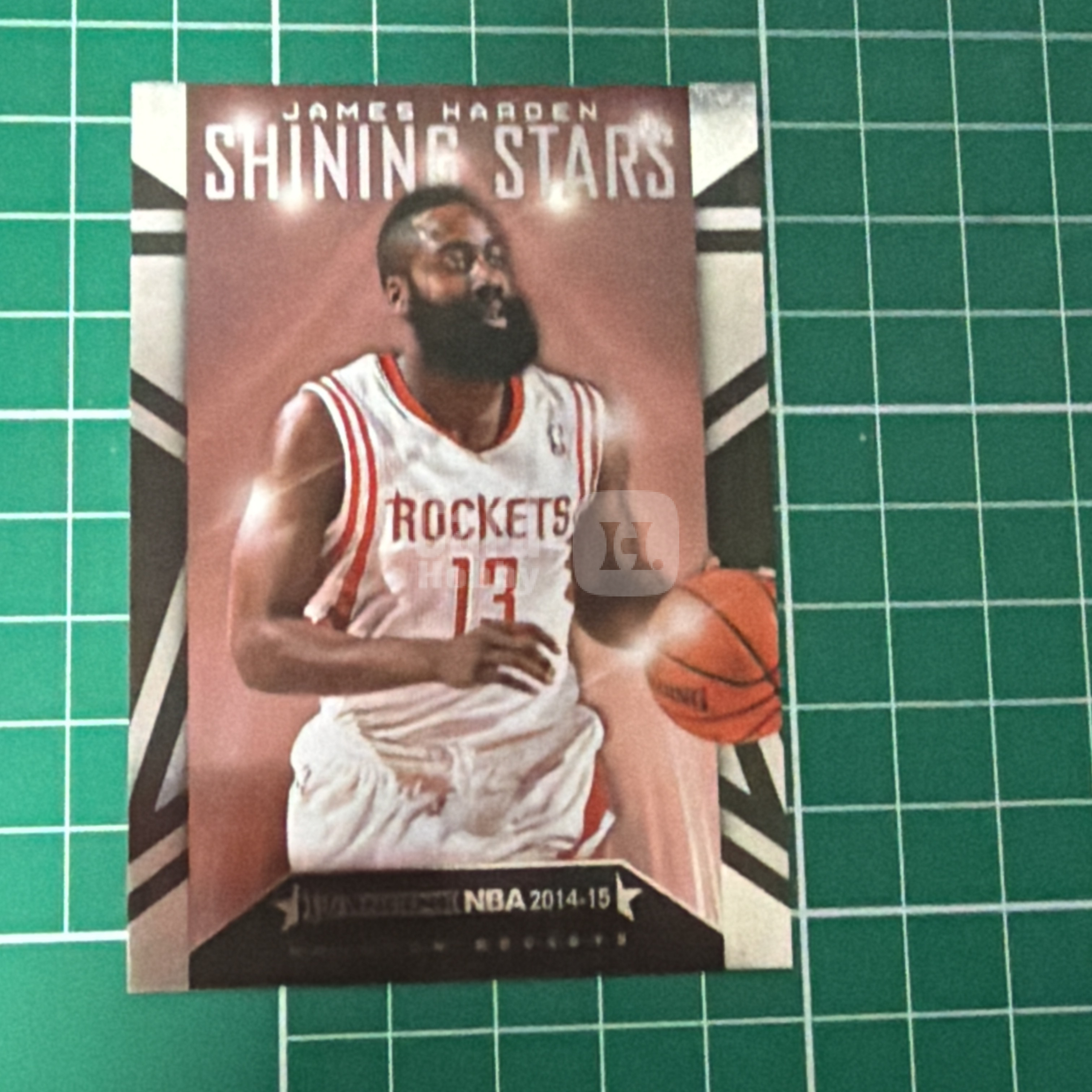 2014-15 Panini Americana James Harden S.p.a. 詹姆斯哈登 大胡子 火箭队 闪卡 聚光灯 精美选图 十年老卡 绝版卡 稀有大比例