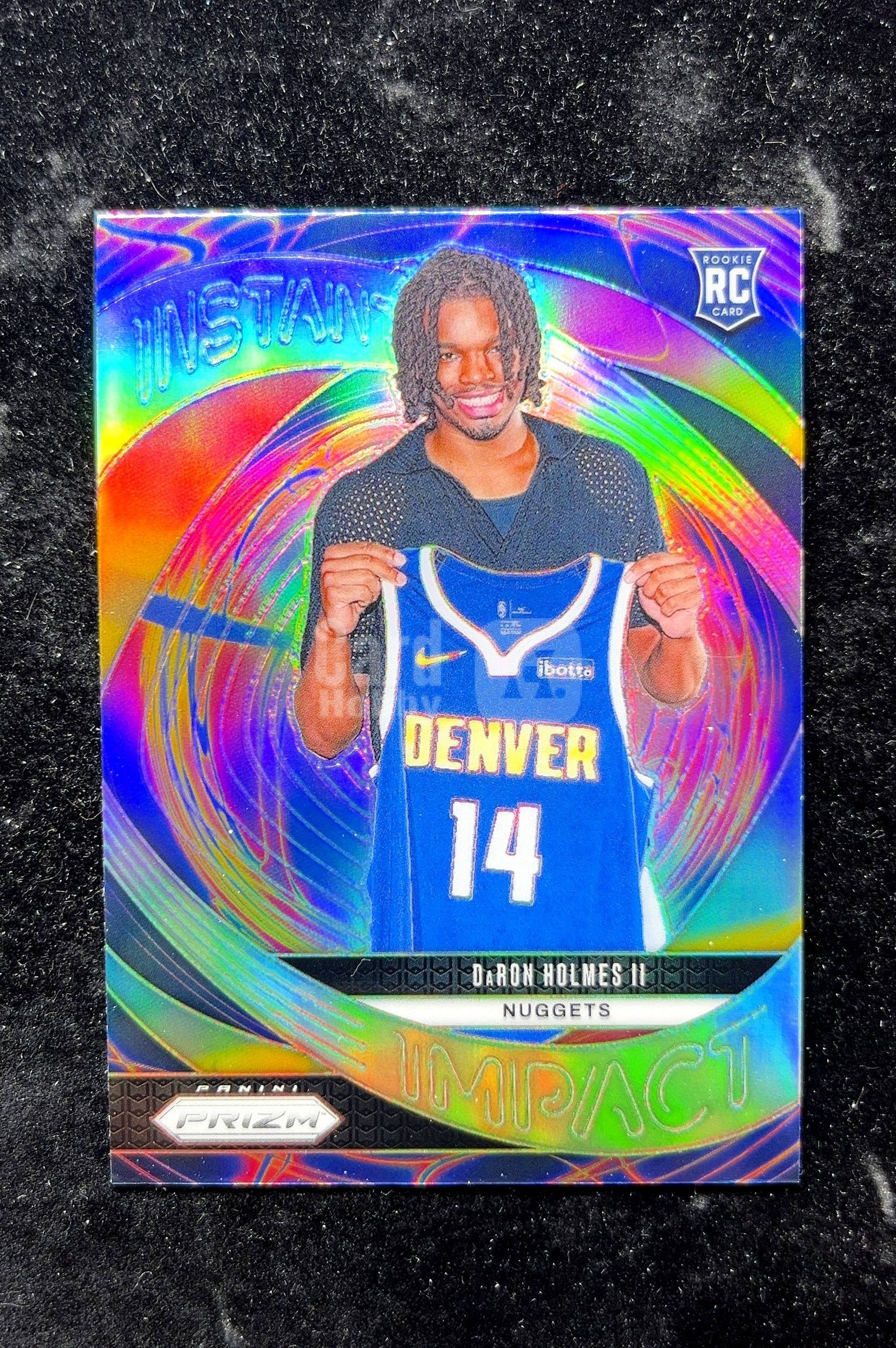 【小白1%代卖】2024 Panini Impact Instant 即时 Daron Holmes II 达伦·霍尔姆斯二世 银折 银平行 折射 新秀 RC 卡品如图 高价值 #12 0702