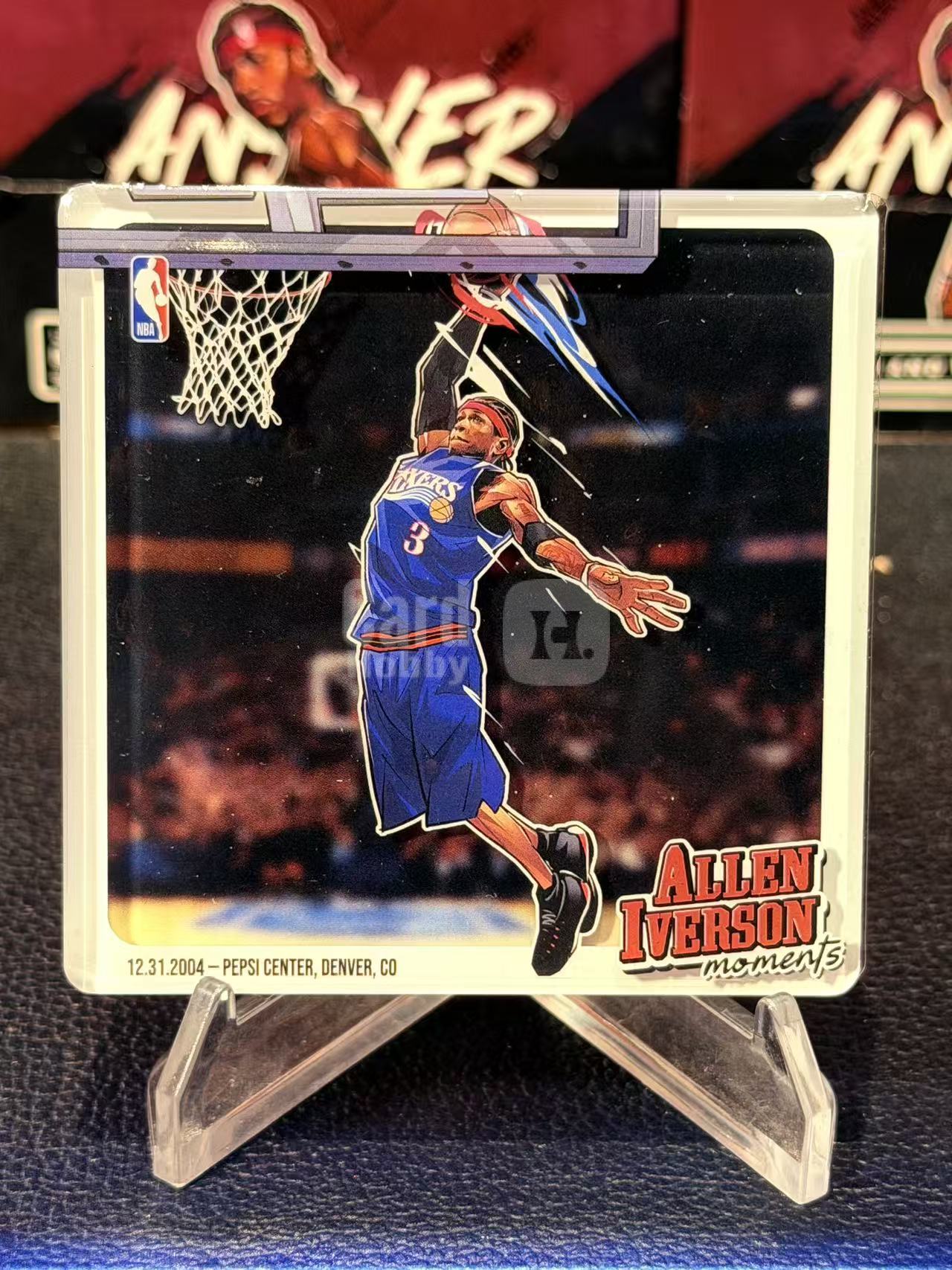 2026 Nuts Collect 艾弗森时刻系列磁吸贴 Allen Iverson 冰箱贴 扣篮 9
