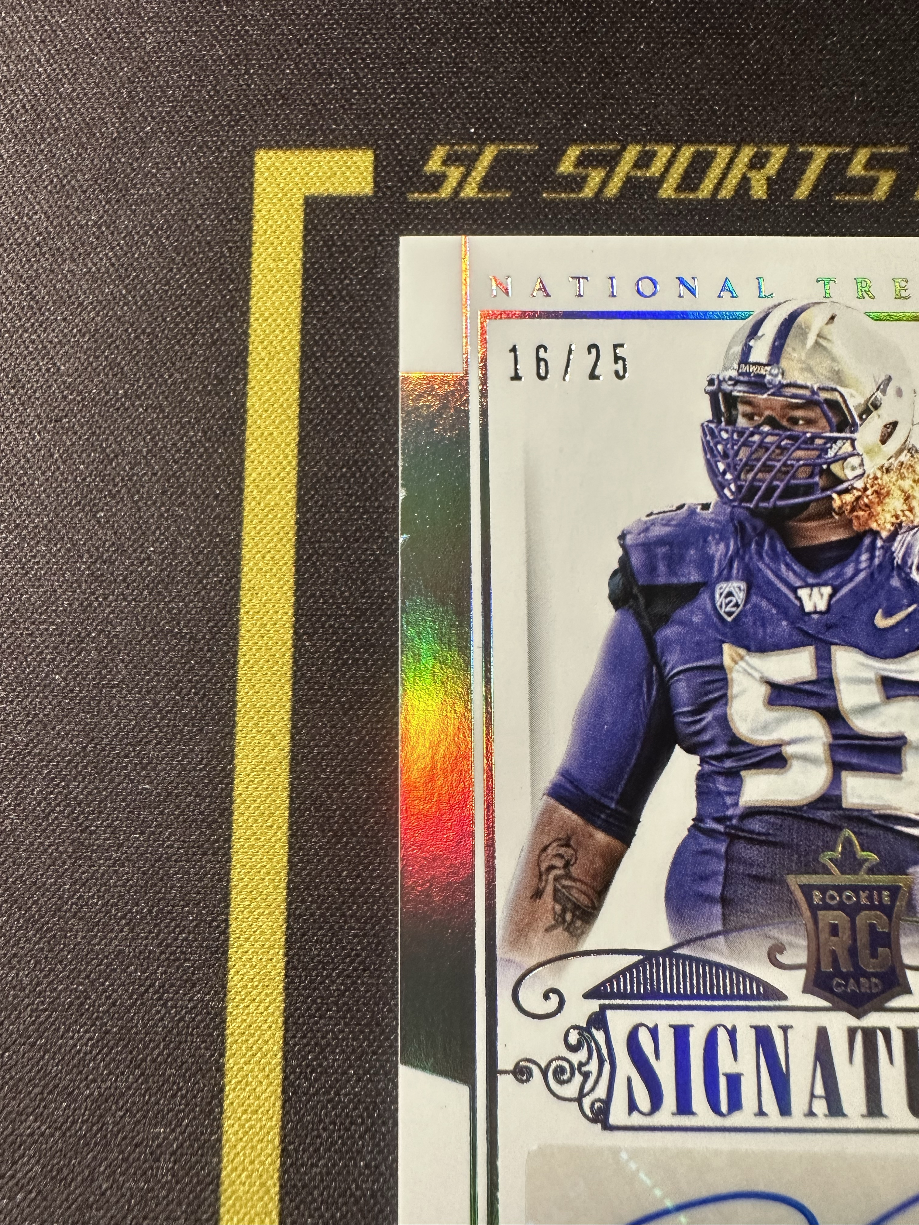 【主演出卡】 2015 panini 国宝 national treasures 橄榄球 Danny Shelton 16/25 卡品如图