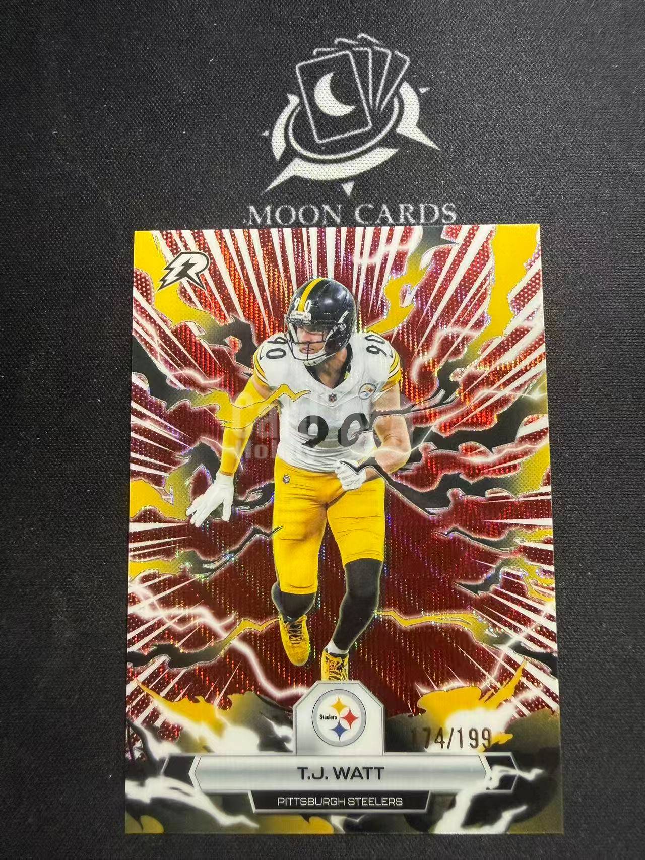 【梦卡拍卖】2026 Topps Resurgence 复兴 橄榄球 NFL T.J. WATT T.J. 瓦特 199编 折射 细节如图 #Ci# Xja哥