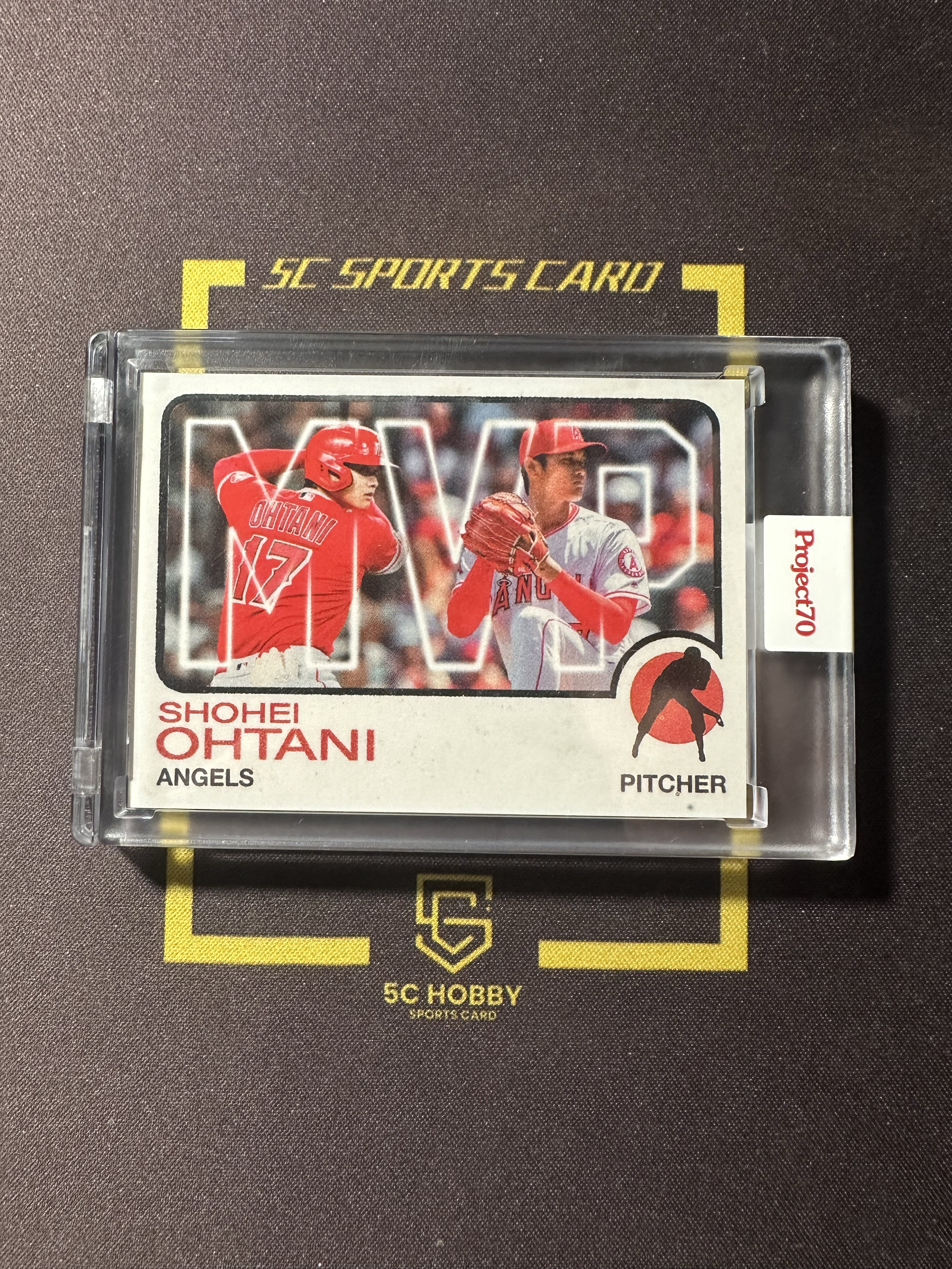 【主演出卡】 2021 topps project 70 系列 天使队 Shohei Ohtani 原封砖 漫画选图