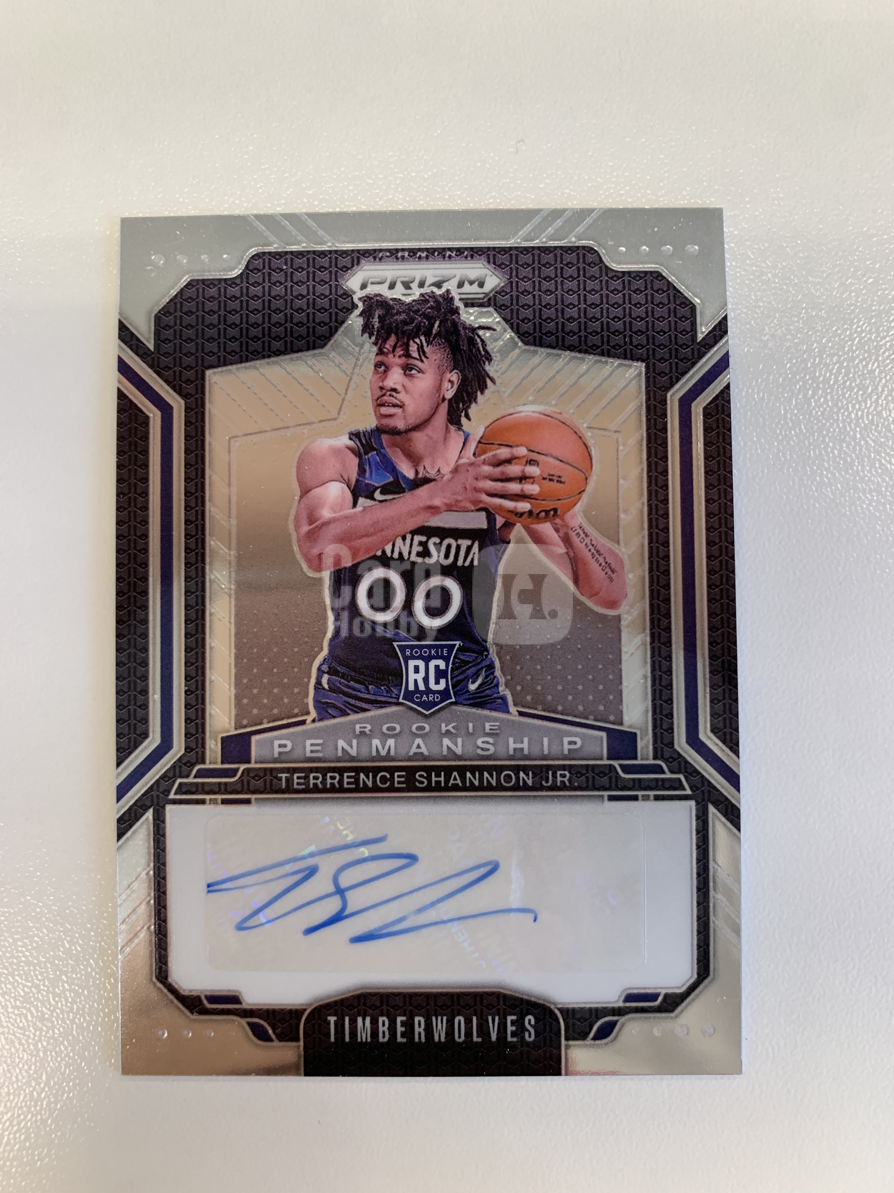 2024-25 Panini Prizm Terrence Shannon Jr. 新秀RC 小香农 Penmanship 签字 森林狼 SBX