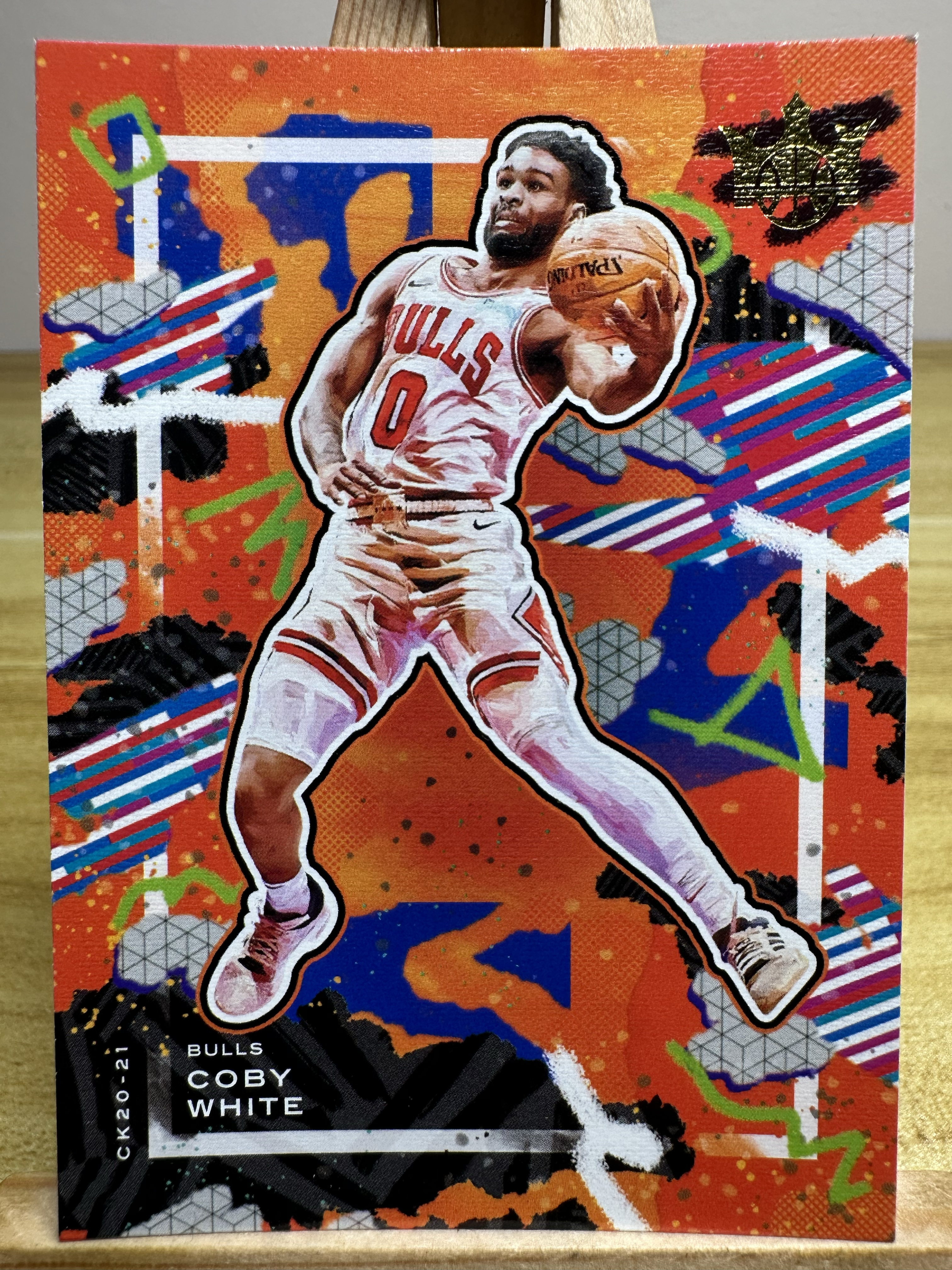 2020-21 Panini Court Kings Coby White 公牛 科比 怀特 油画 base 拍前请看描述 臻成免费代卖 b411