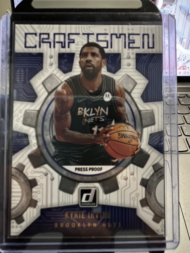2021-22 Panini Donruss Kyrie Irving 杜蕾斯 欧文 齿轮特卡 金标 专收必备 凑套必备 【添加客服进群即可领取上组无门槛券】悦
