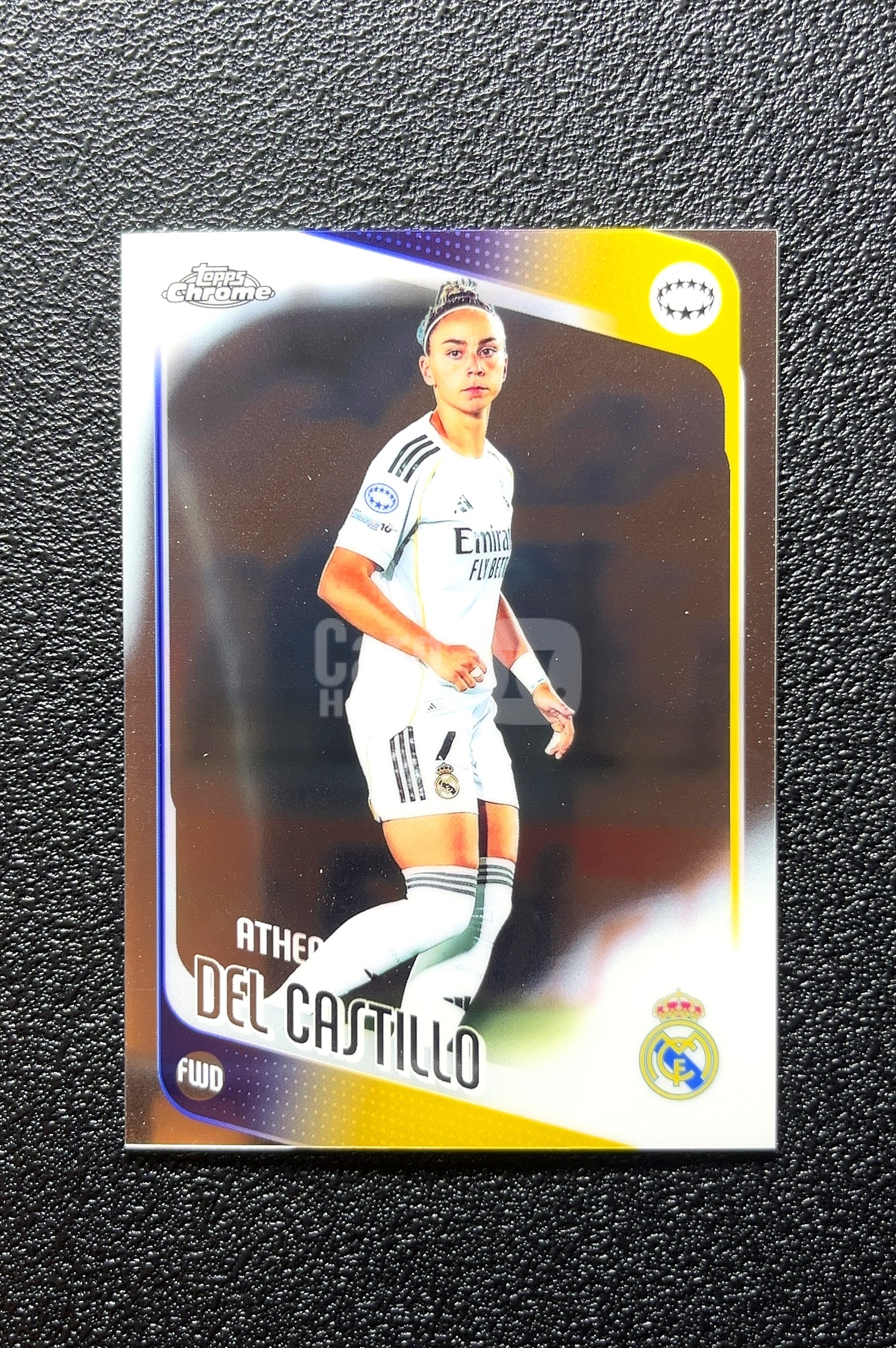 【小白1%代卖】2026 Topps Chrome Athena del Castillo 阿特·德尔卡斯蒂略 卡品如图 高价值 #10 Real Madrid C.F 皇家马德里女足 0801