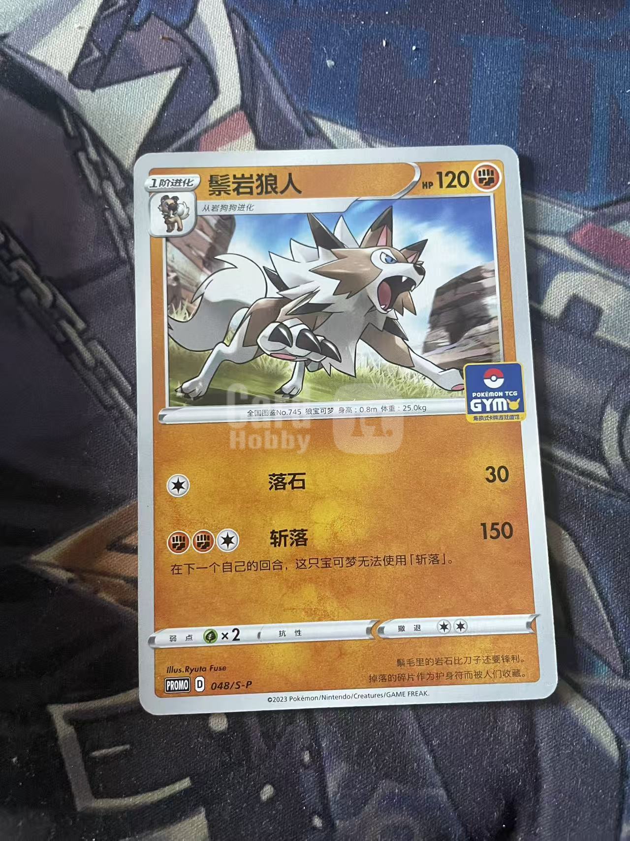 2024 Pokemon TCG 1 棕岩狼人 道馆包 chs 宝可梦 简中 木水拍卖 204