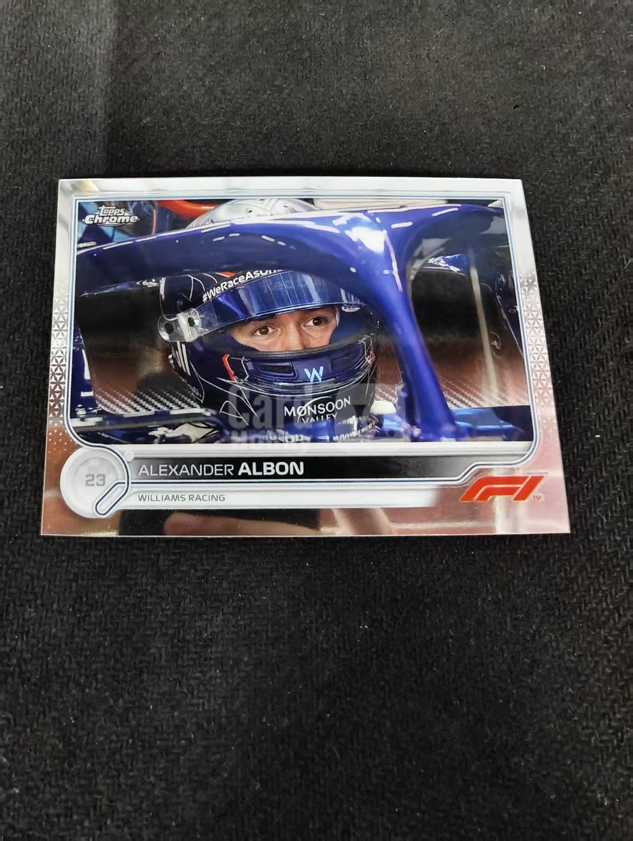 2022 Topps Chrome F1 Alexander Albon F1 威廉姆斯 亚历山大 阿尔本 划痕 边角瑕疵#56