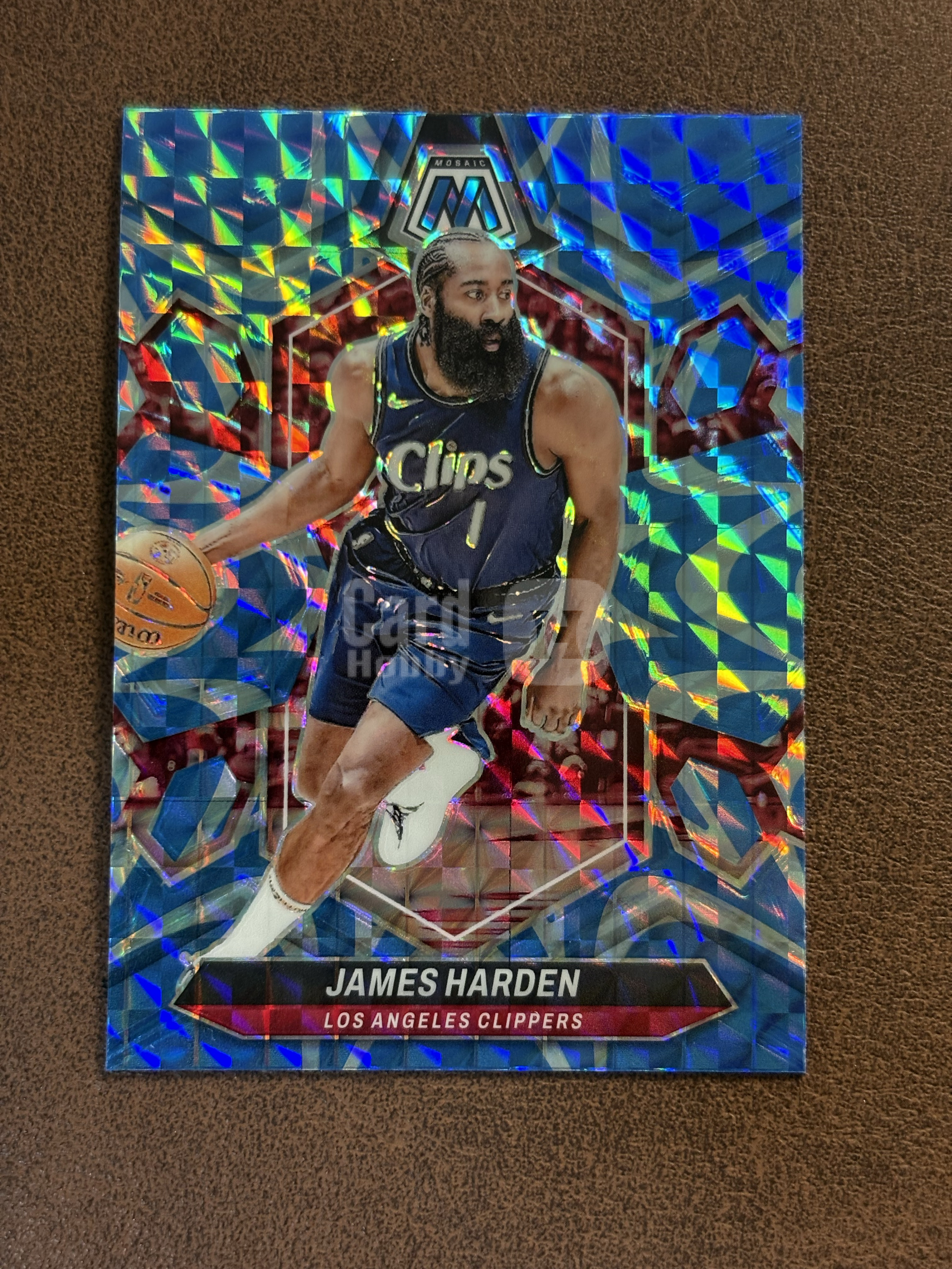 2023-24 Panini Mosaic James Harden 詹姆斯 哈登 马赛克 蓝爆炸 折射 快船 专收 如图(宏图代卖)