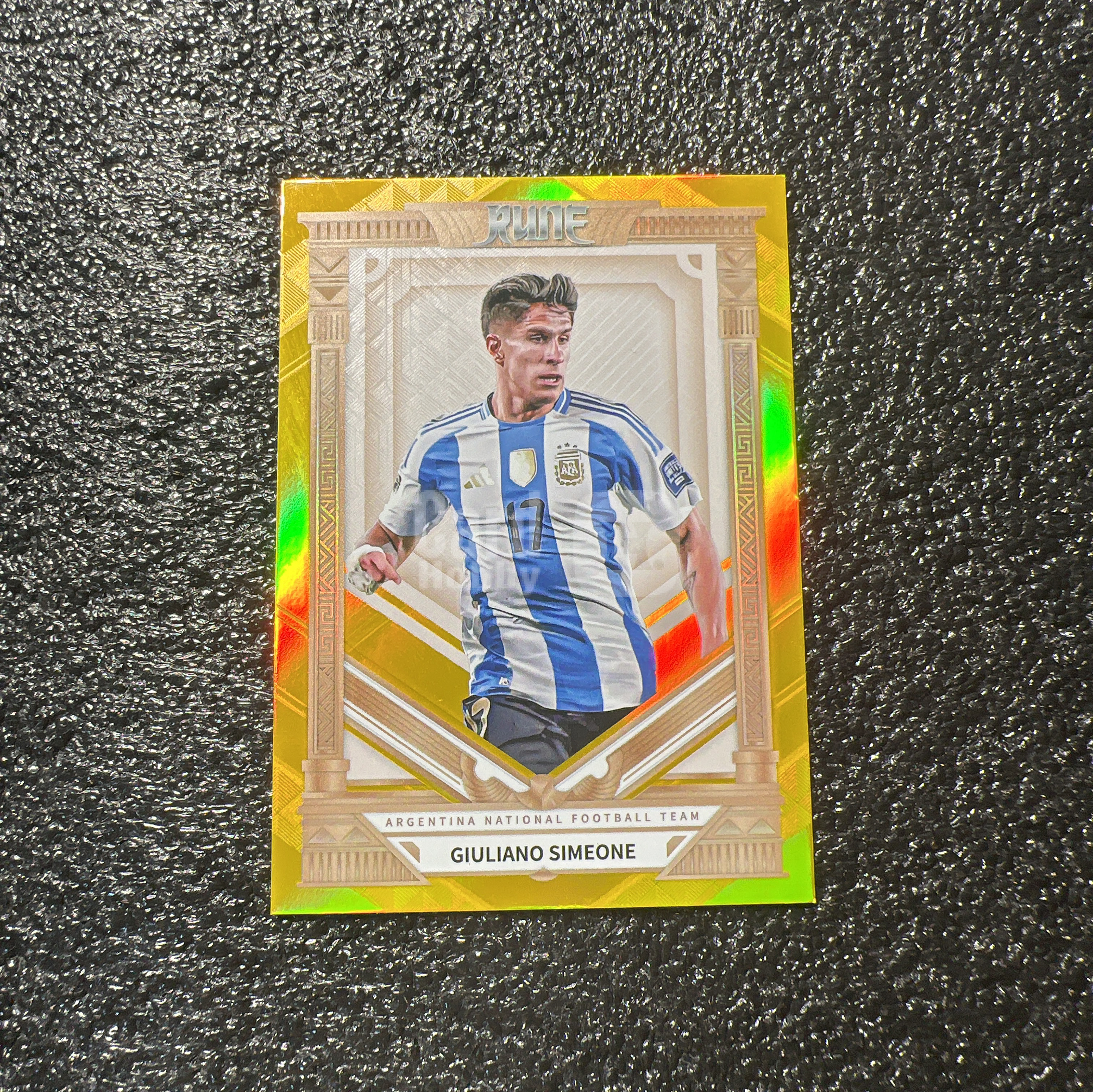 【足球代拍】2025 Herock Argentina Rune Giuliano Simeone 朱利亚诺 西蒙尼 低编 4/10 收藏必备 只发顺丰 X018