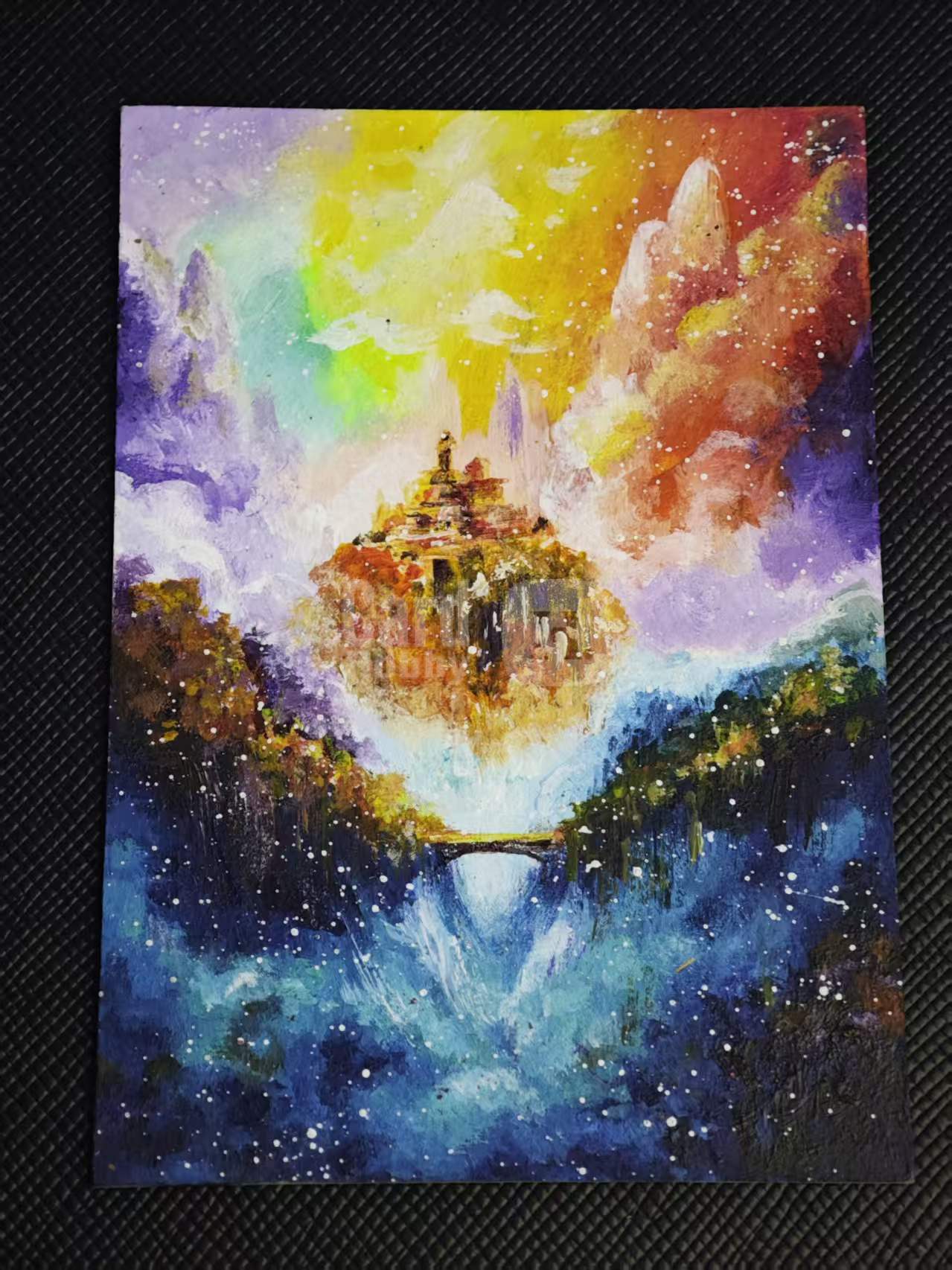 精品手绘 每一寸画师投入的光阴 都让手绘带着灵魂和生命 1 of 1 亲签 签字 卡签 手绘卡sketch card