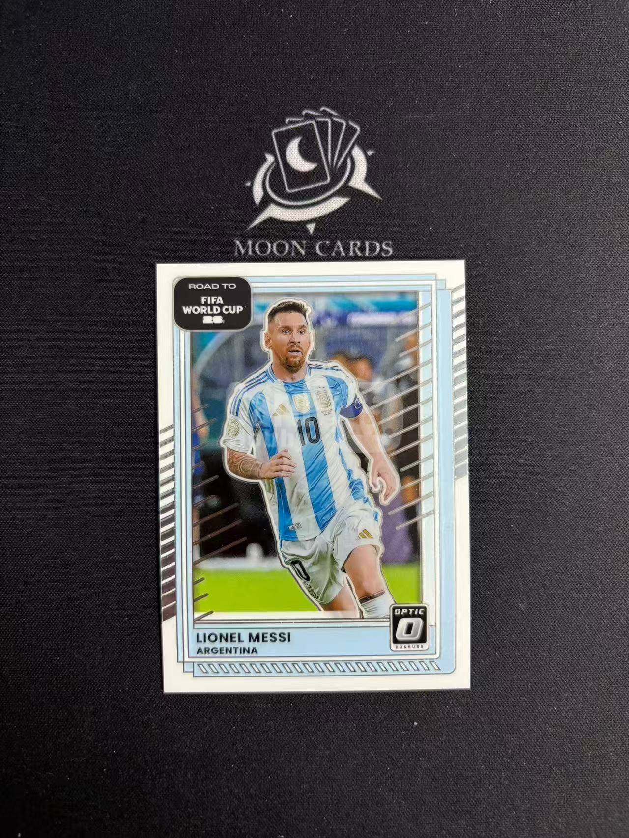 【梦卡拍卖】2025-26 Panini Donruss Optic Lionel Messi 利昂内尔 梅西 阿根廷 杜蕾斯OP 世界杯之路 base #DD# BT蒯